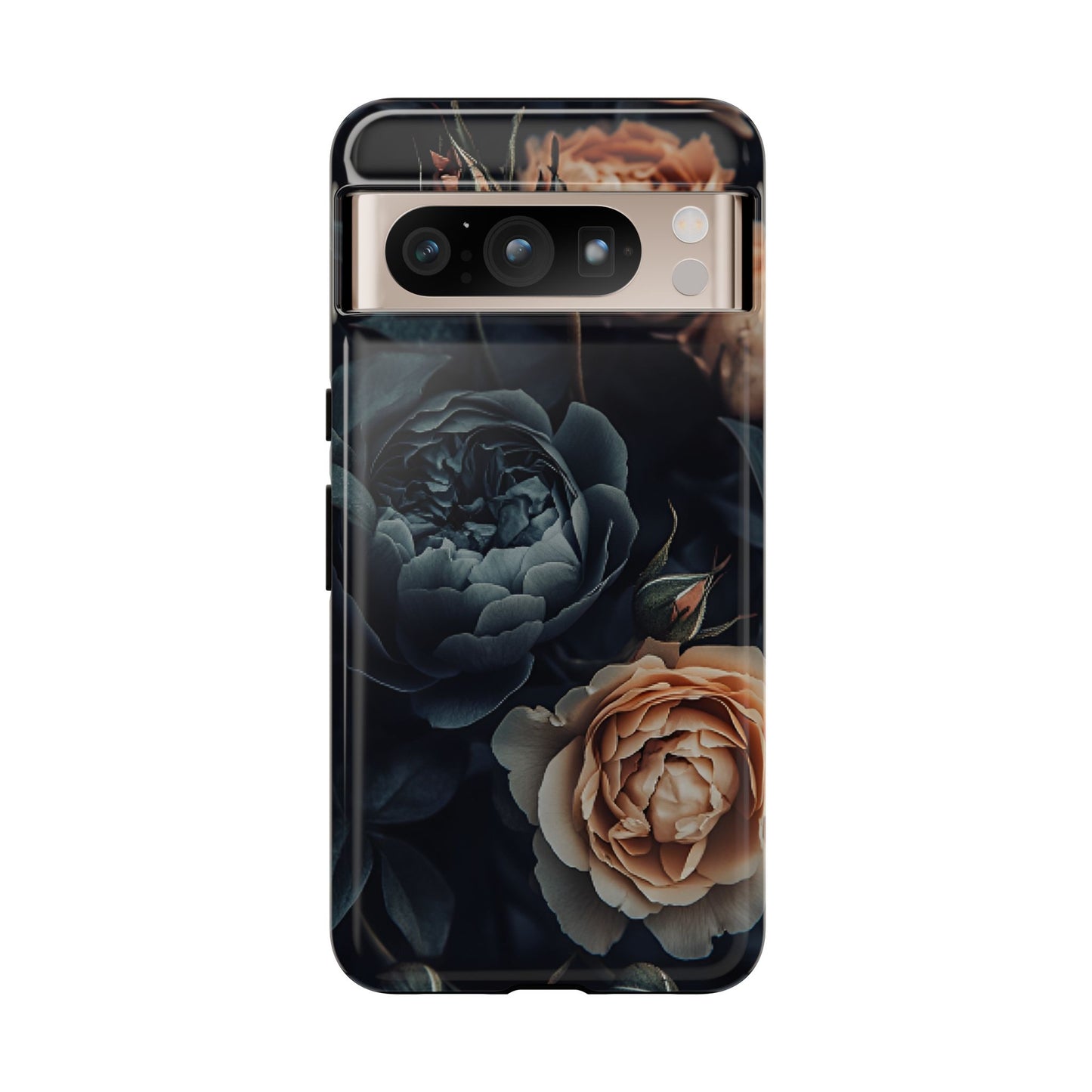 Floral Dark Academia Phone Case - Victorian Goth Phone Cases - iPhone 16 15 14 13 12 11, Samsung Galaxy & Google Pixel Phone Covers