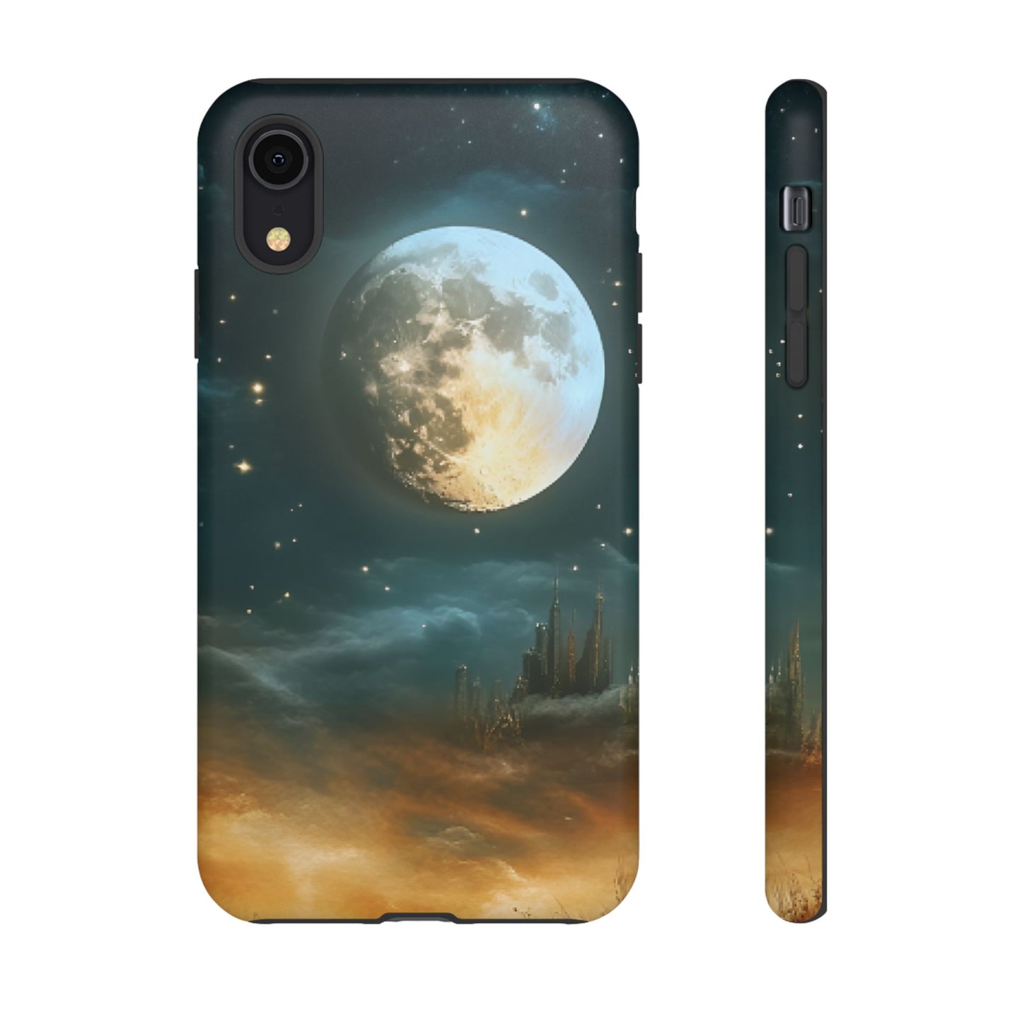 Space Phone Case - Planet and Stars in Fantasy World - iPhone 16 15 14 13 12 11, Samsung Galaxy & Google Pixel Phone Covers - Boo and Bewear