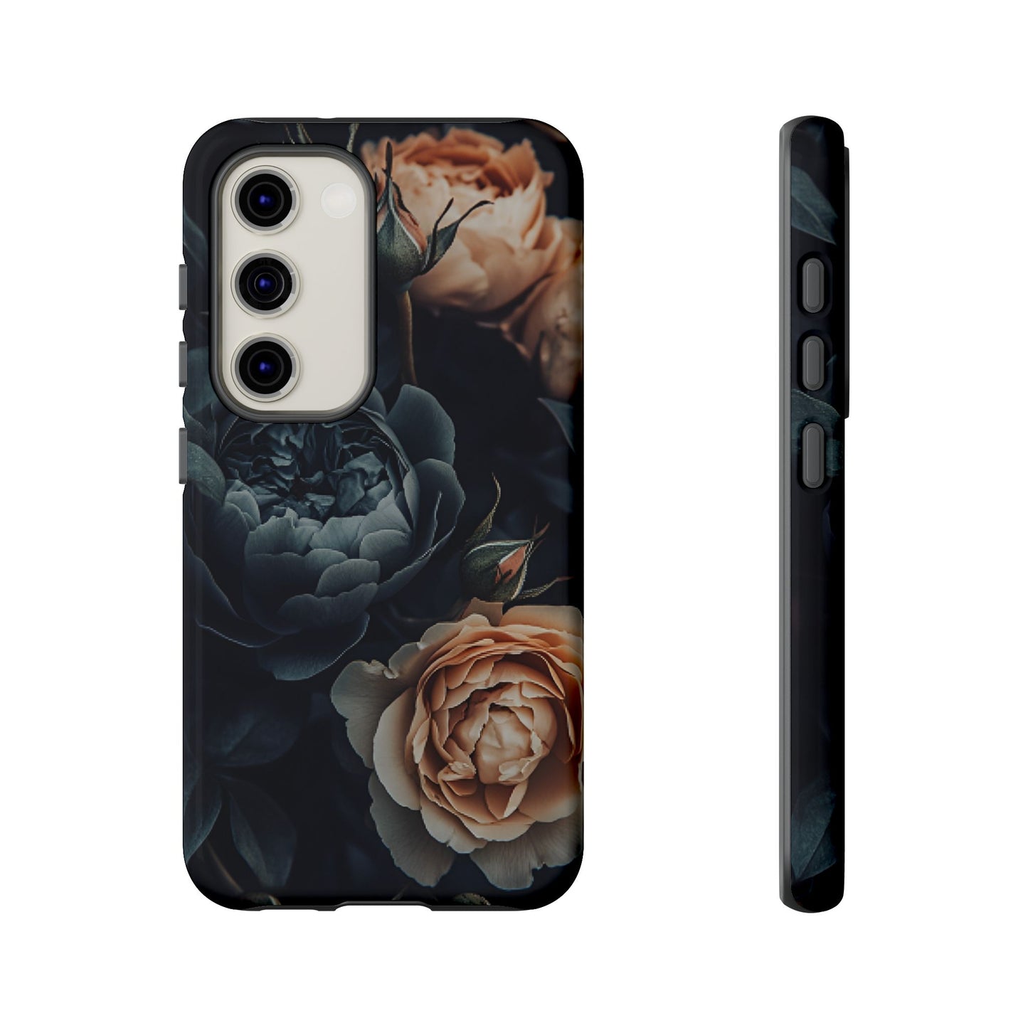 Floral Dark Academia Phone Case - Victorian Goth Phone Cases for iPhone 16 15 14 13 12 11, Samsung Galaxy & Google Pixel