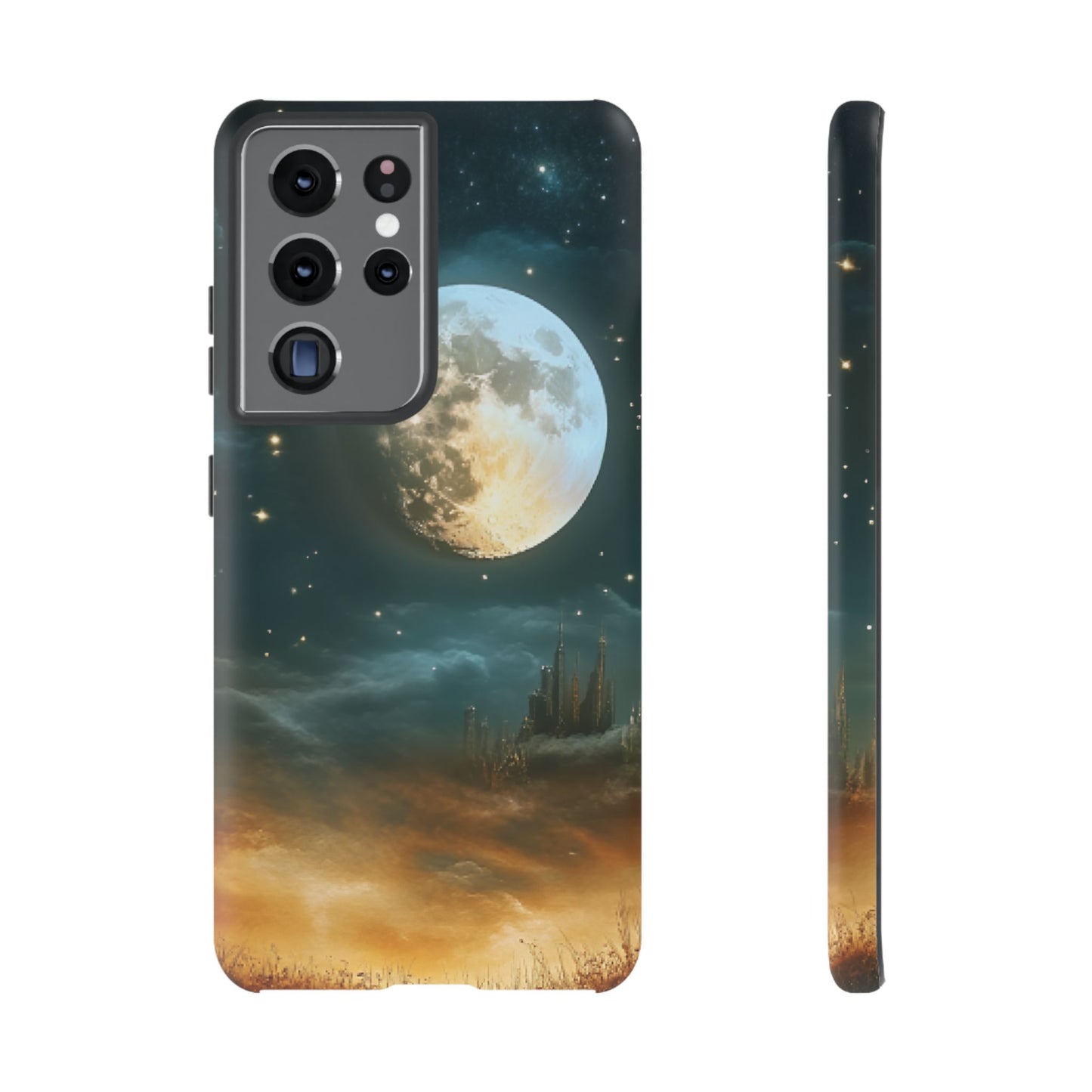 Space Phone Case - Planet and Stars in Fantasy World for iPhone 16 15 14 13 12 11, Samsung Galaxy & Google Pixel