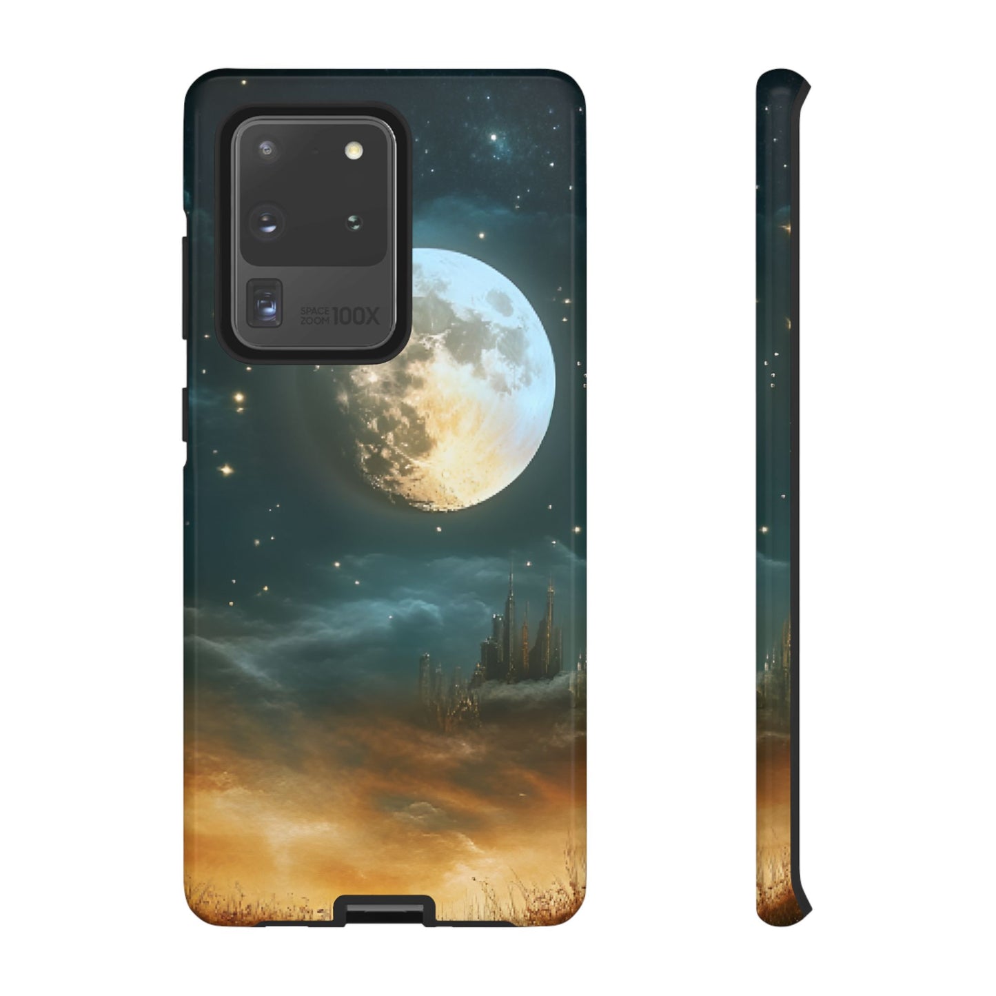 Space Phone Case - Planet and Stars in Fantasy World for iPhone 16 15 14 13 12 11, Samsung Galaxy & Google Pixel