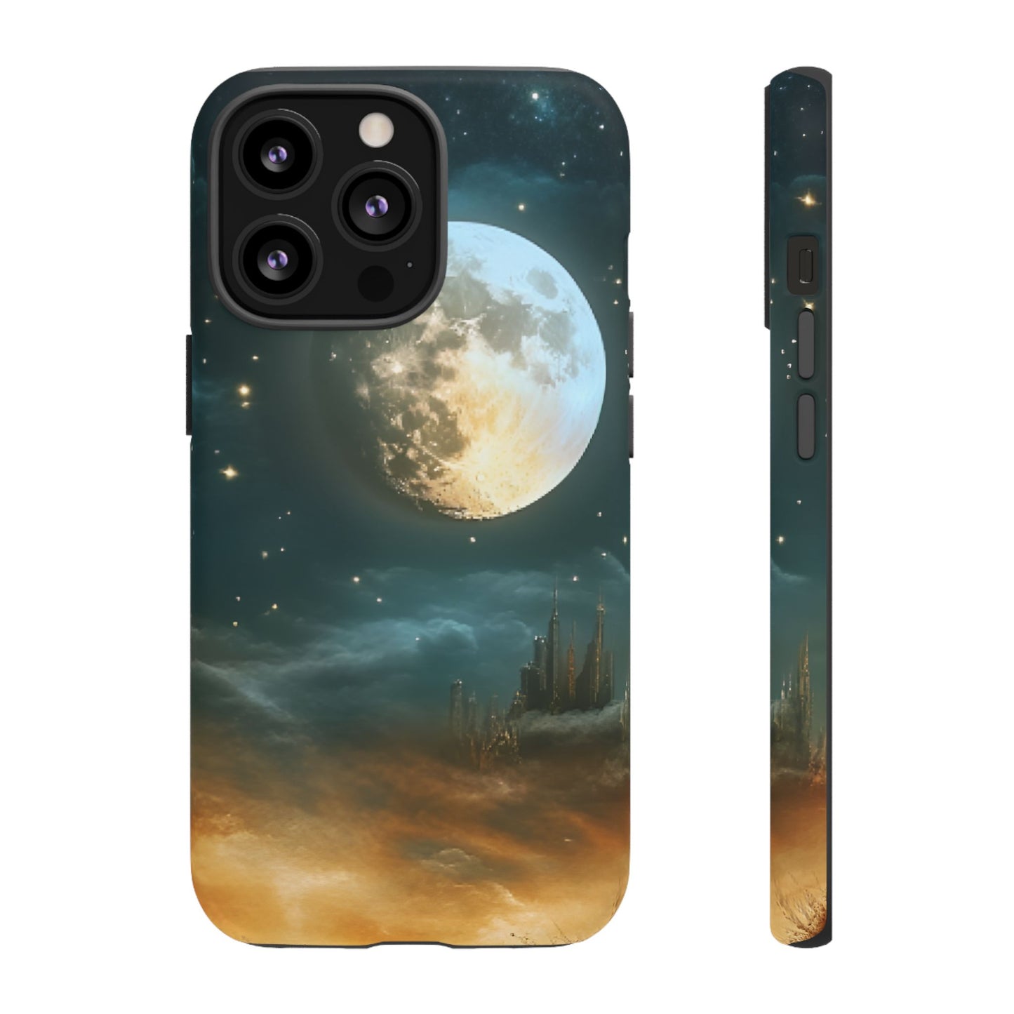 Space Phone Case - Planet and Stars in Fantasy World for iPhone 16 15 14 13 12 11, Samsung Galaxy & Google Pixel