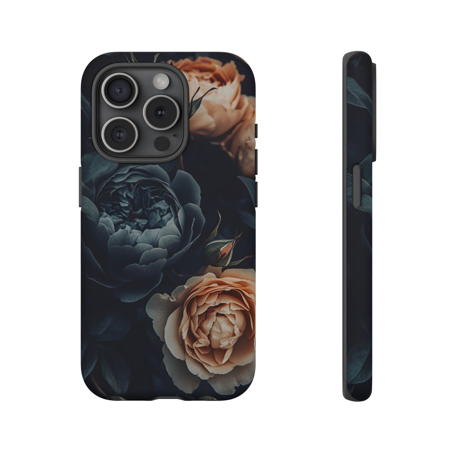 Floral Dark Academia Phone Case - Victorian Goth Phone Cases - iPhone 16 15 14 13 12 11, Samsung Galaxy & Google Pixel Phone Covers