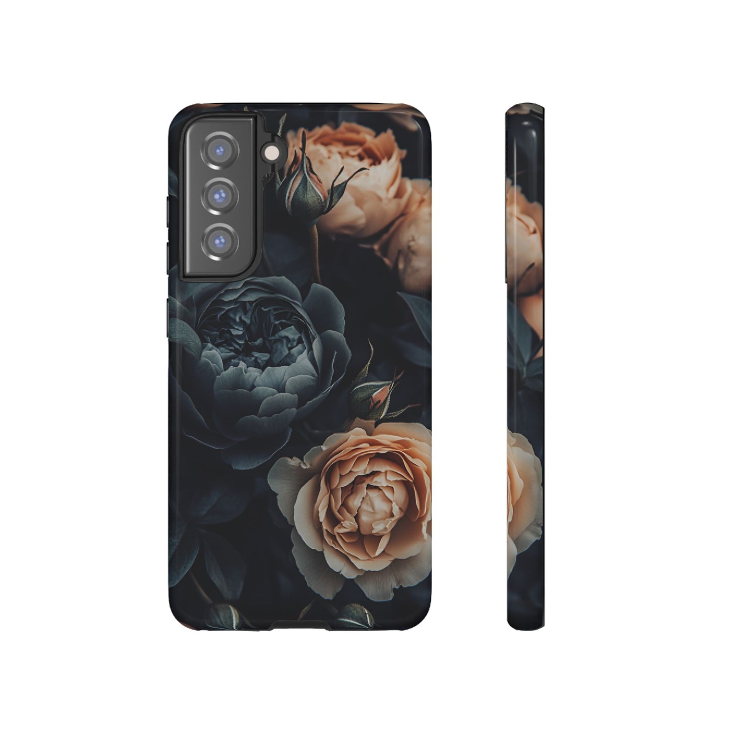 Floral Dark Academia Phone Case - Victorian Goth Phone Cases for iPhone 16 15 14 13 12 11, Samsung Galaxy & Google Pixel