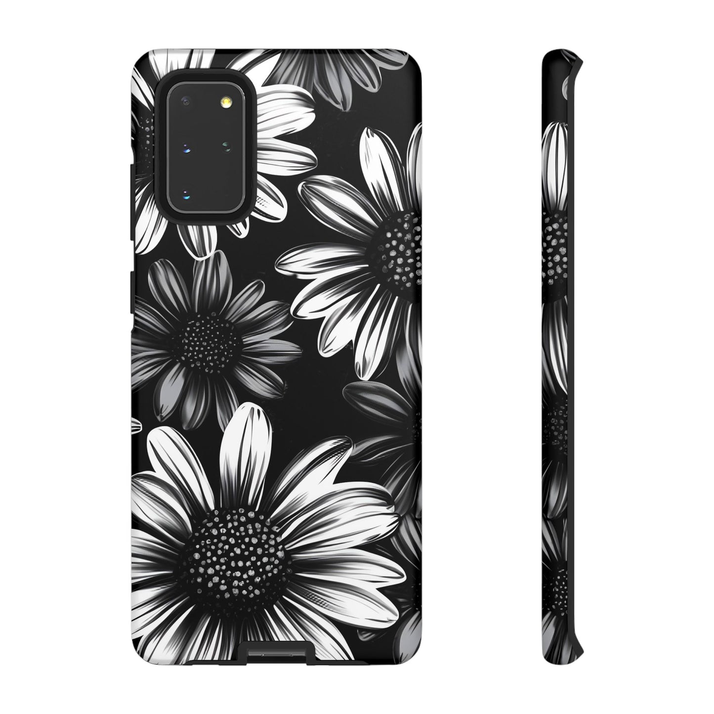 Daisy Phone Case - Dark Gothic Flower Phone Cases for iPhone 16 15 14 13 12 11, Samsung Galaxy & Google Pixel