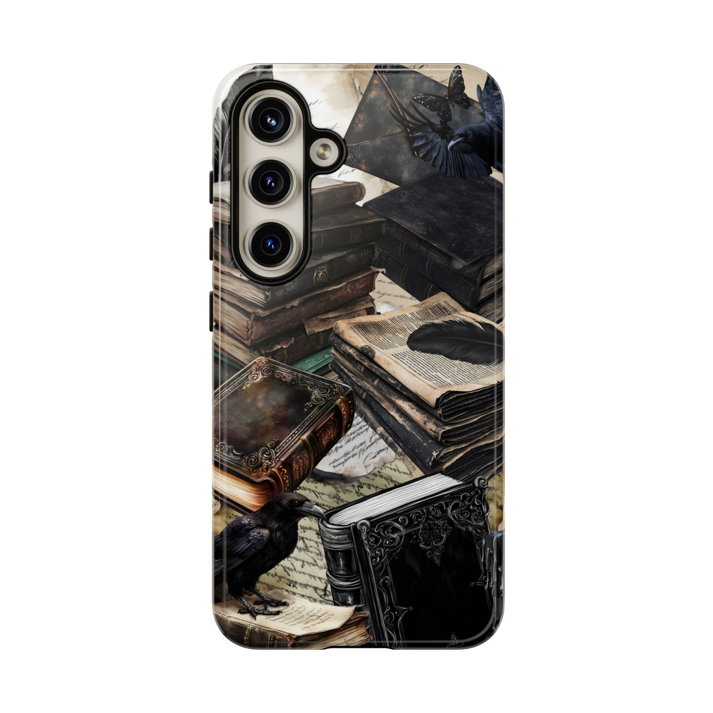 Dark Academia Collage Phone Case for iPhone 16 15 14 13 12 11, Samsung Galaxy & Google Pixel