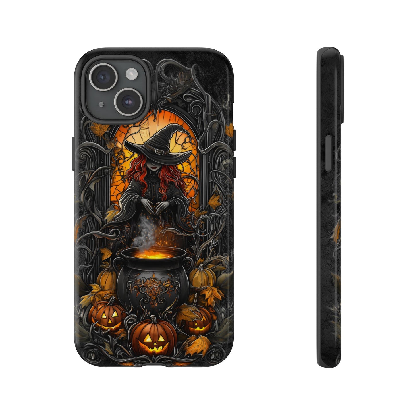 Halloween Witch Phone Case - Magic Witchy Phone Cases for iPhone 16 15 14 13 12 11, Samsung Galaxy & Google Pixel