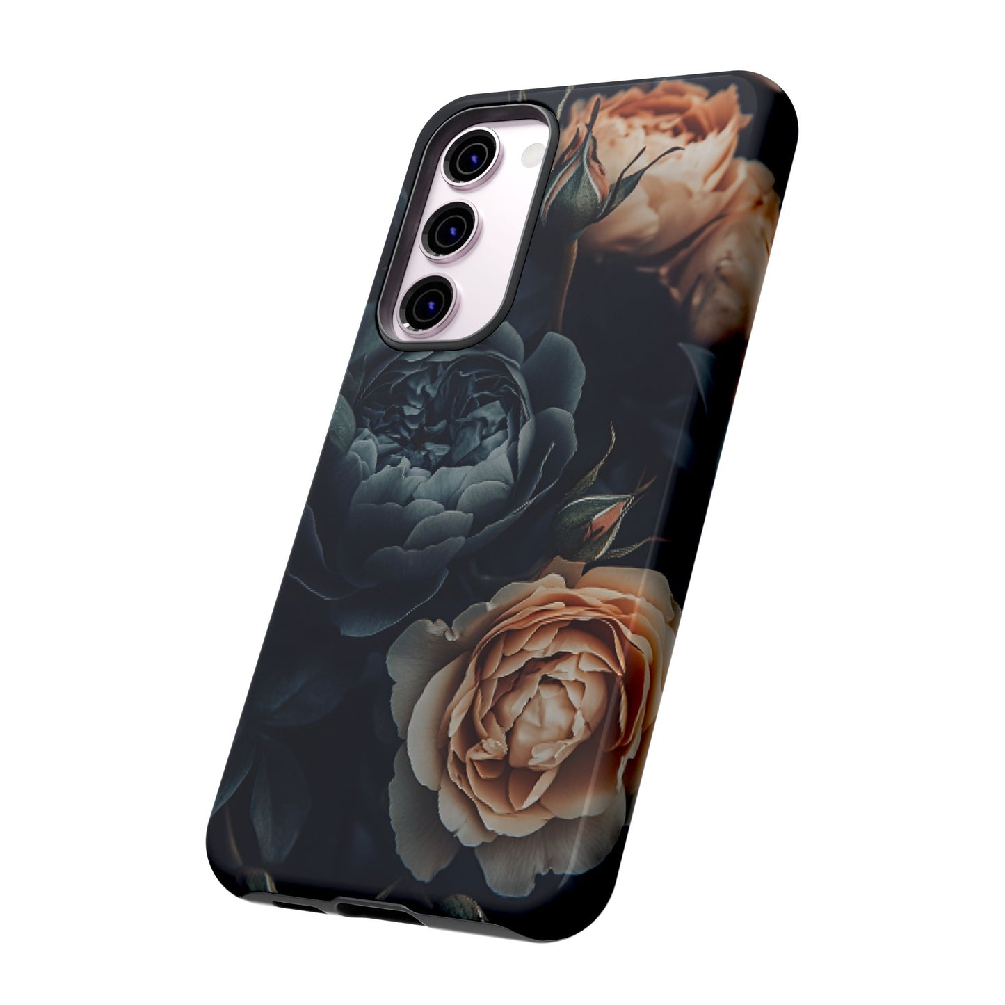 Floral Dark Academia Phone Case - Victorian Goth Phone Cases - iPhone 16 15 14 13 12 11, Samsung Galaxy & Google Pixel Phone Covers