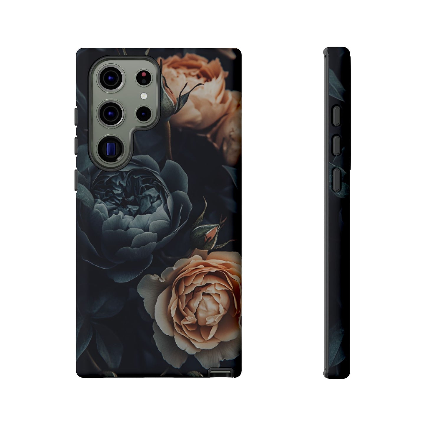 Floral Dark Academia Phone Case - Victorian Goth Phone Cases for iPhone 16 15 14 13 12 11, Samsung Galaxy & Google Pixel