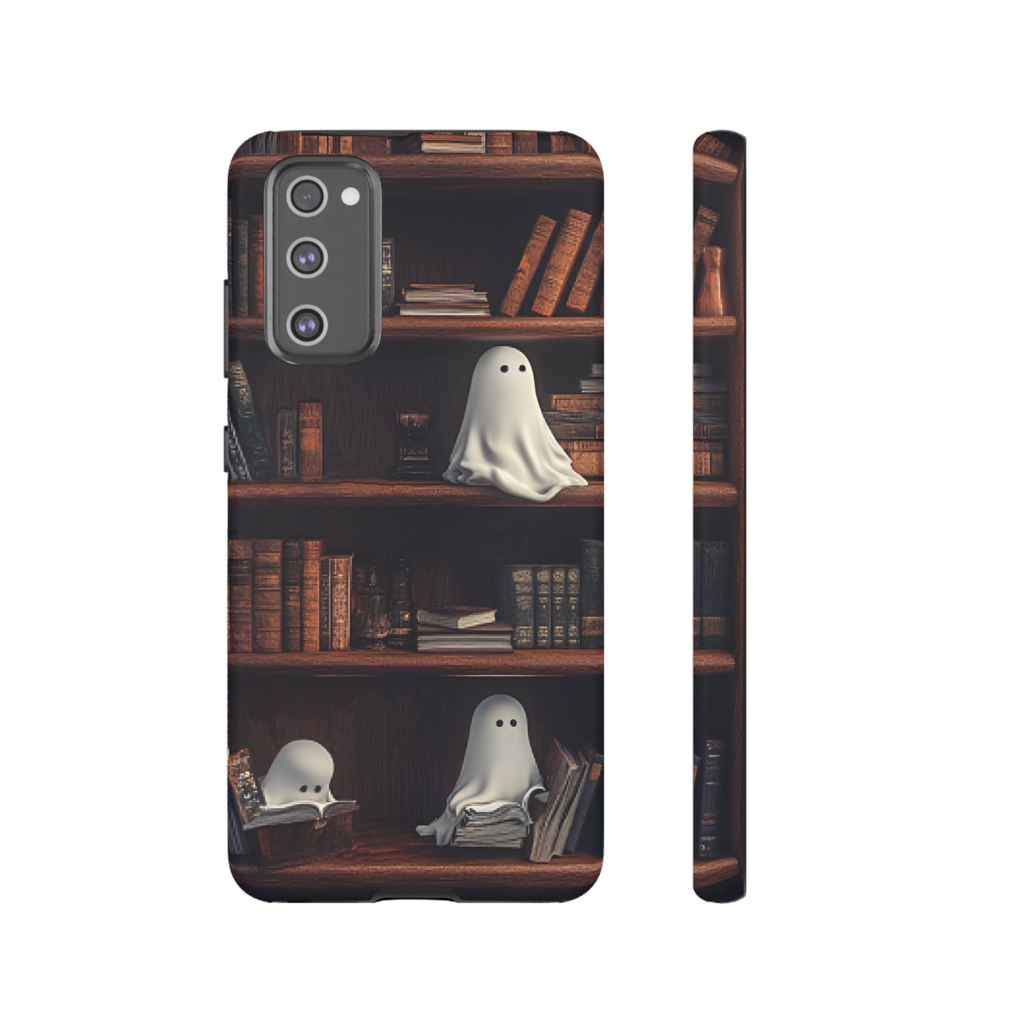 Bookish Ghost Phone Case - iPhone 16 15 14 13 12 11, Samsung Galaxy & Google Pixel Phone Covers