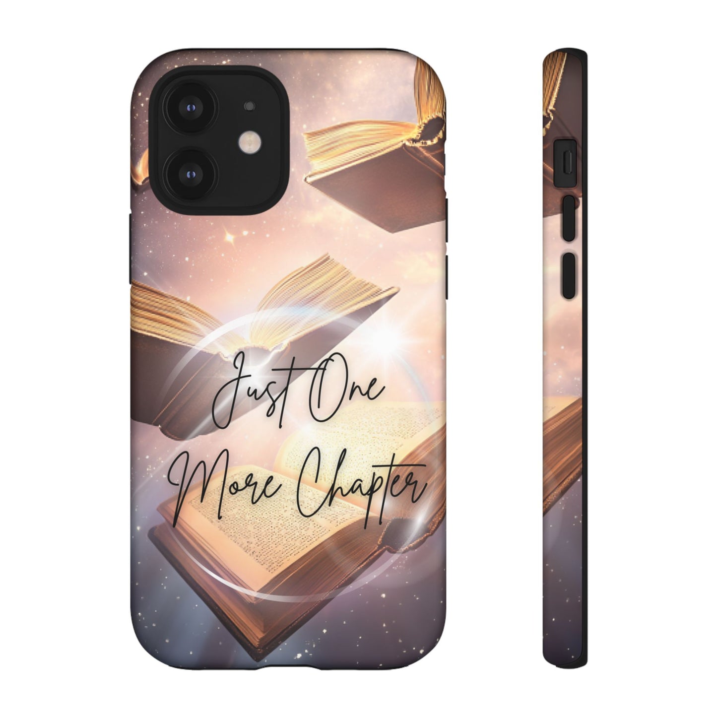 Bookish Phone Case -Just One More Chapter - Magic Vintage Books for iPhone 16 15 14 13 12 11, Samsung Galaxy & Google Pixel