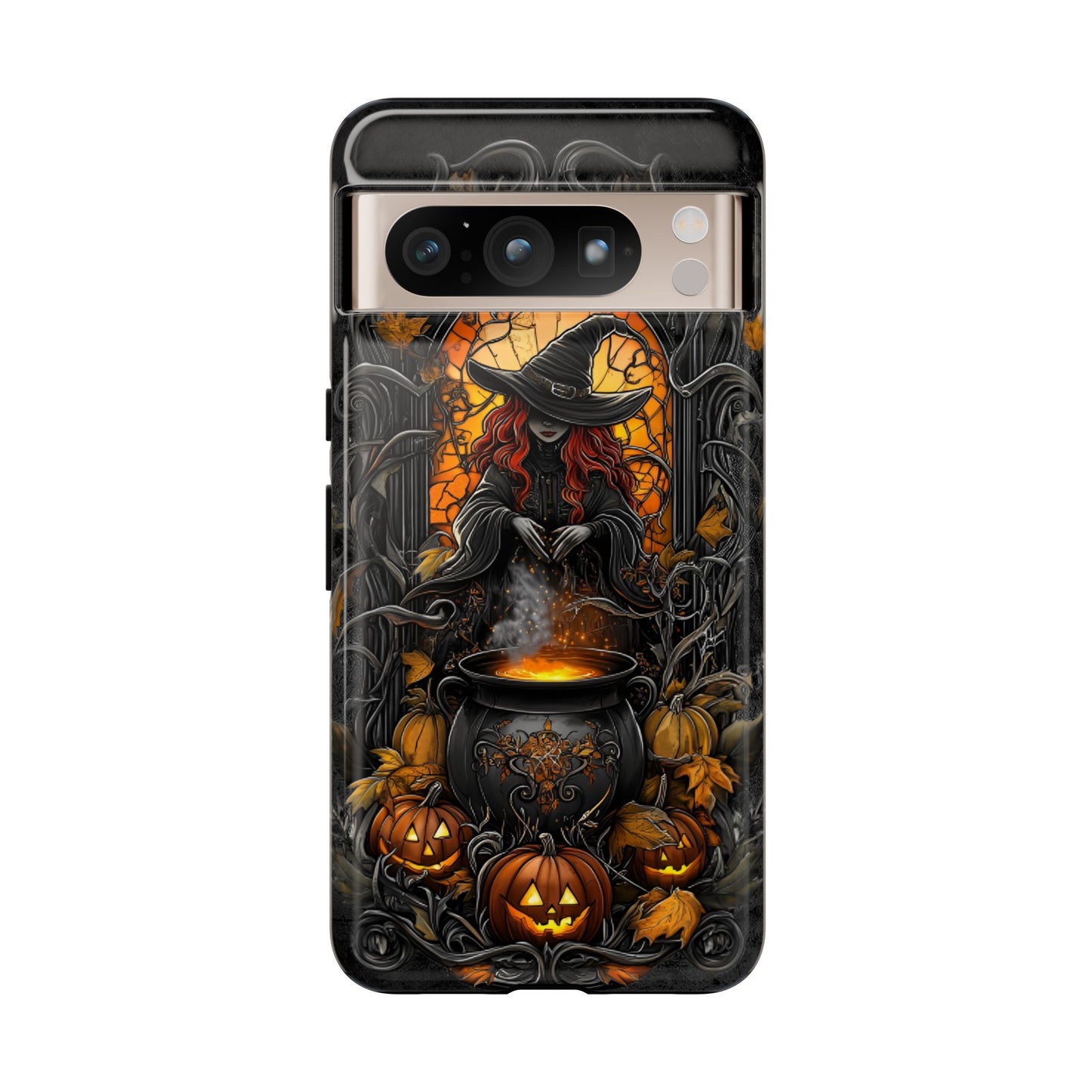 Halloween Witch Phone Case - Magic Witchy Phone Cases for iPhone 16 15 14 13 12 11, Samsung Galaxy & Google Pixel