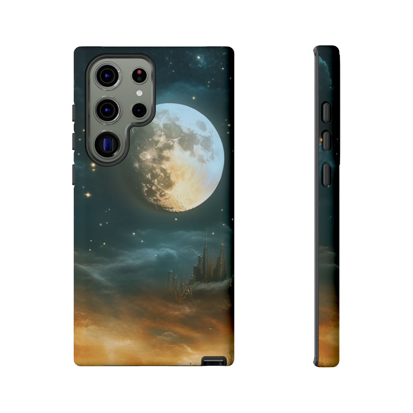 Space Phone Case - Planet and Stars in Fantasy World for iPhone 16 15 14 13 12 11, Samsung Galaxy & Google Pixel