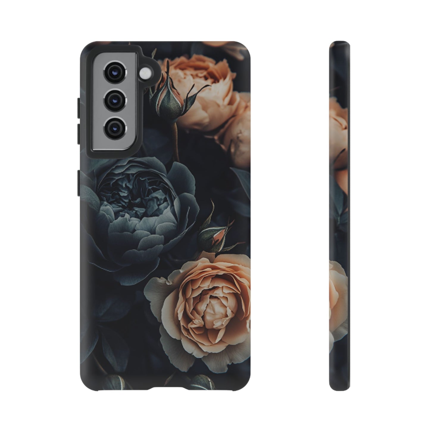 Floral Dark Academia Phone Case - Victorian Goth Phone Cases - iPhone 16 15 14 13 12 11, Samsung Galaxy & Google Pixel Phone Covers