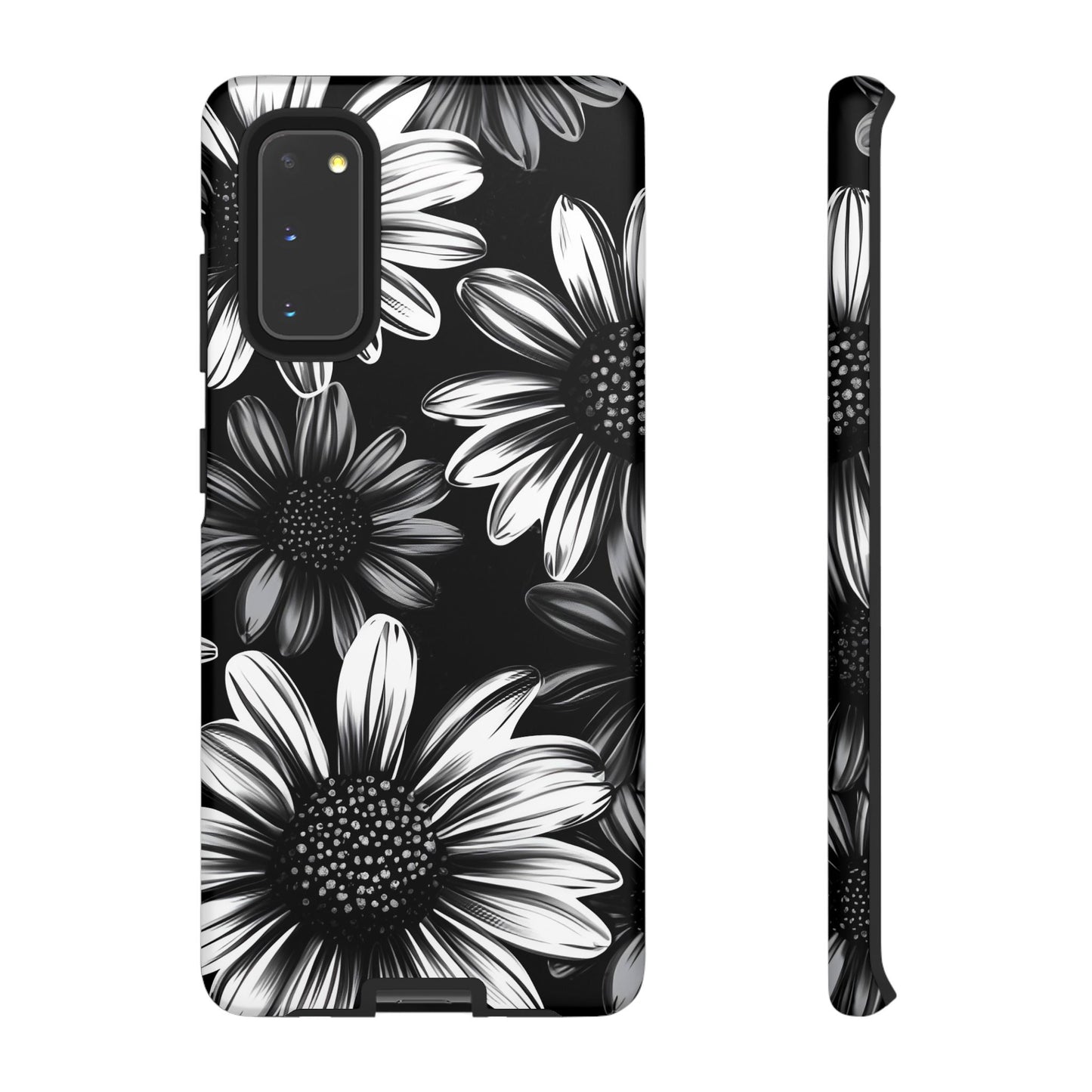 Daisy Phone Case - Dark Gothic Flower Phone Cases for iPhone 16 15 14 13 12 11, Samsung Galaxy & Google Pixel