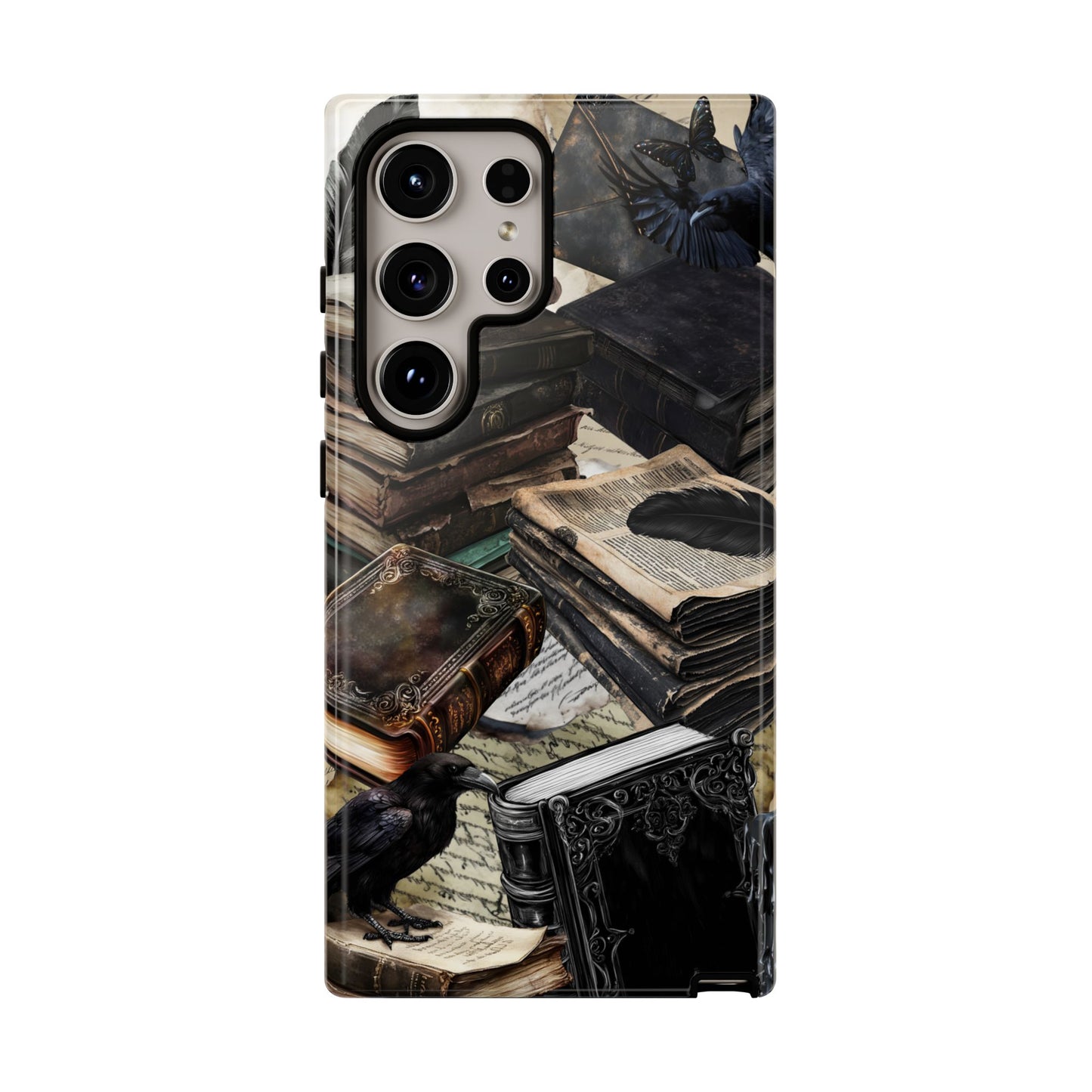 Dark Academia Collage Phone Case - iPhone 16 15 14 13 12 11, Samsung Galaxy & Google Pixel Phone Covers