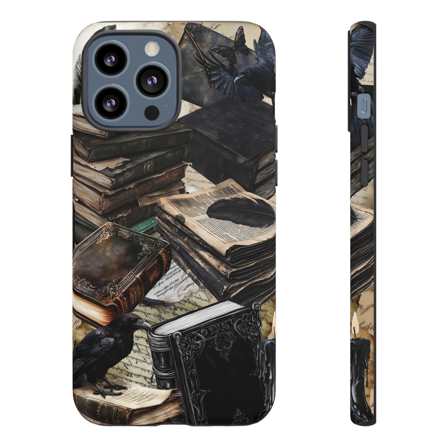 Dark Academia Collage Phone Case for iPhone 16 15 14 13 12 11, Samsung Galaxy & Google Pixel