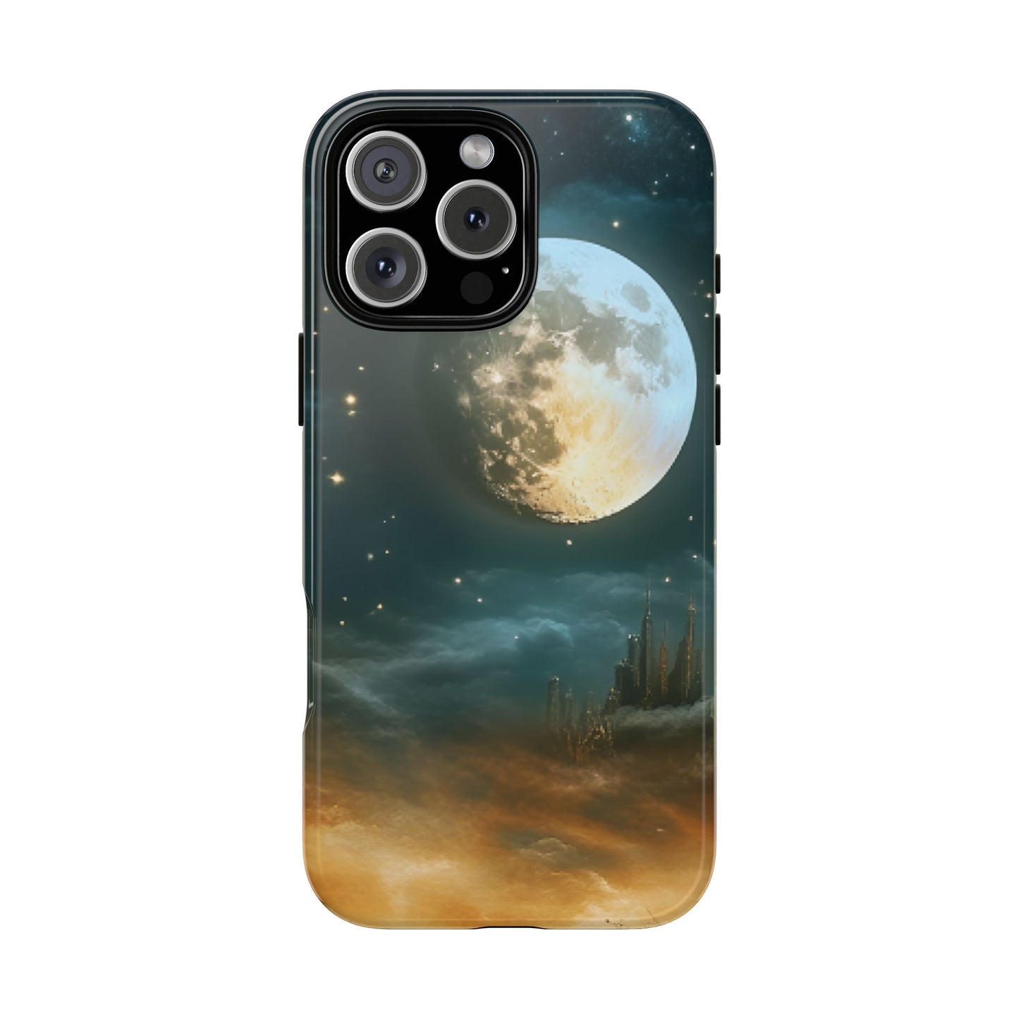 Space Phone Case - Planet and Stars in Fantasy World for iPhone 16 15 14 13 12 11, Samsung Galaxy & Google Pixel