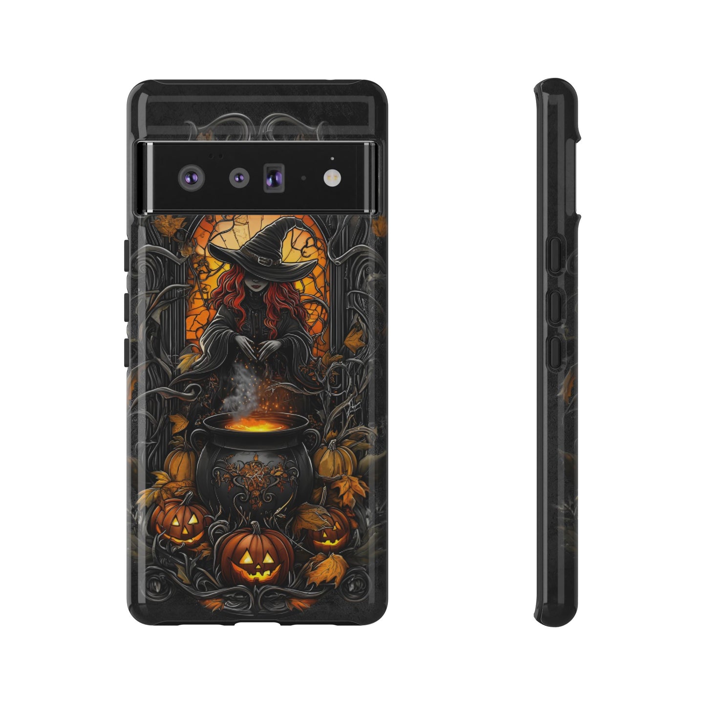 Halloween Witch Phone Case - Magic Witchy Phone Cases - iPhone 16 15 14 13 12 11, Samsung Galaxy & Google Pixel Phone Covers