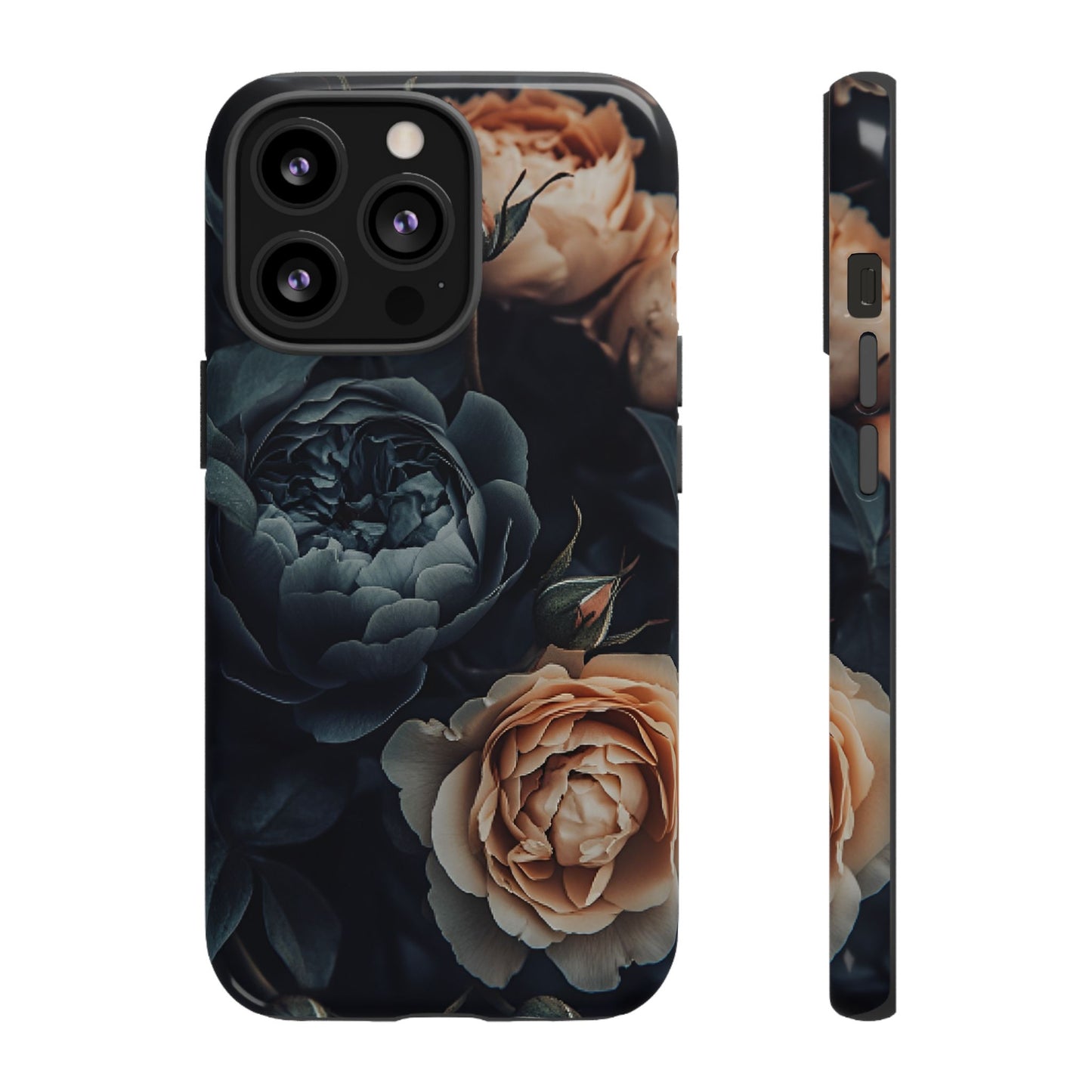 Floral Dark Academia Phone Case - Victorian Goth Phone Cases - iPhone 16 15 14 13 12 11, Samsung Galaxy & Google Pixel Phone Covers