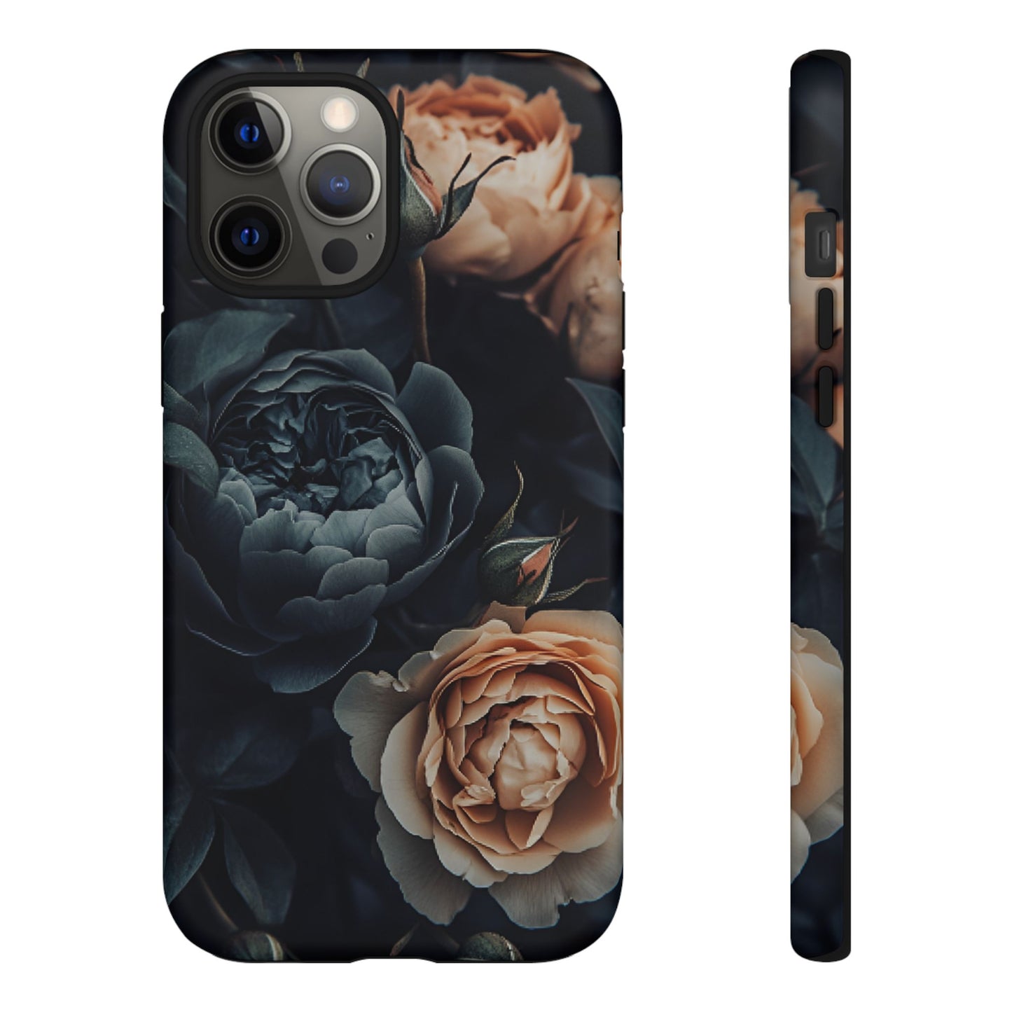 Floral Dark Academia Phone Case - Victorian Goth Phone Cases - iPhone 16 15 14 13 12 11, Samsung Galaxy & Google Pixel Phone Covers