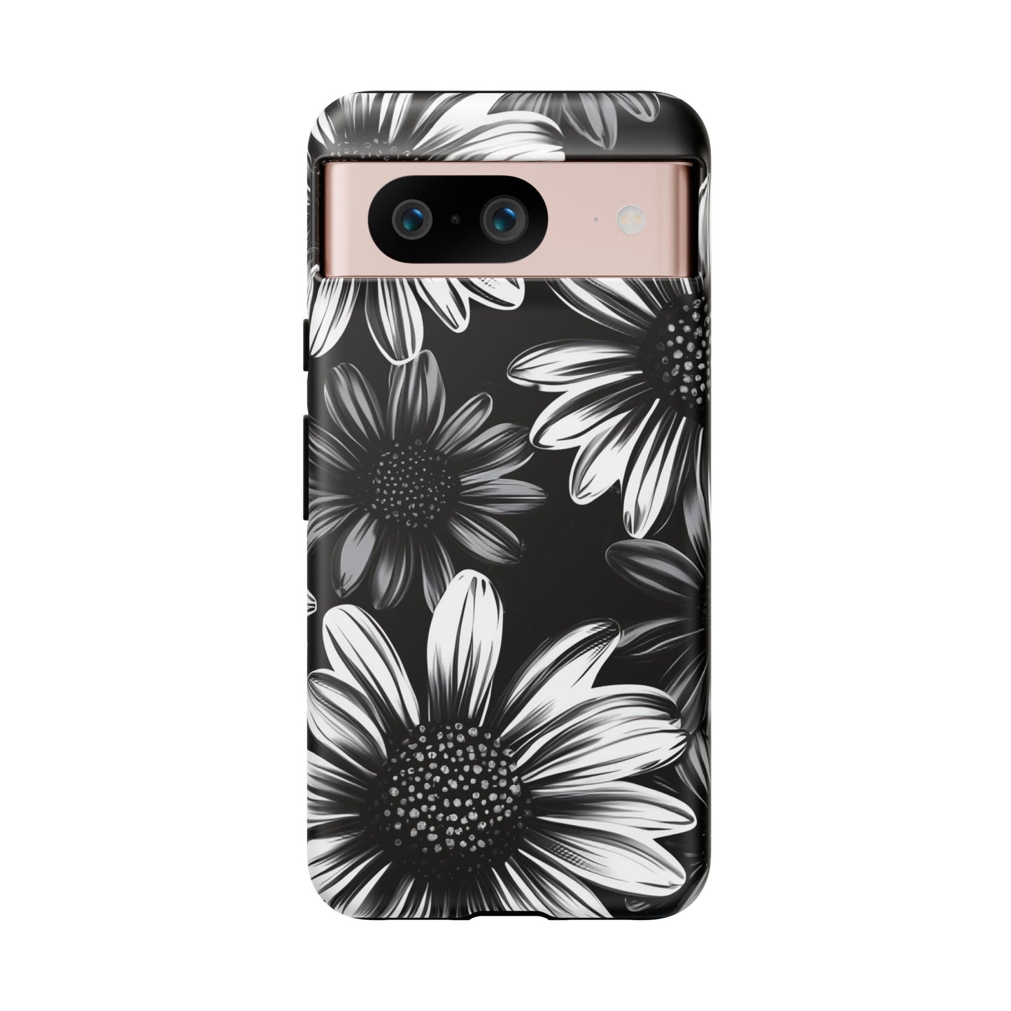 Daisy Phone Case - Dark Gothic Flower Phone Cases - iPhone 16 15 14 13 12 11, Samsung Galaxy & Google Pixel Phone Covers