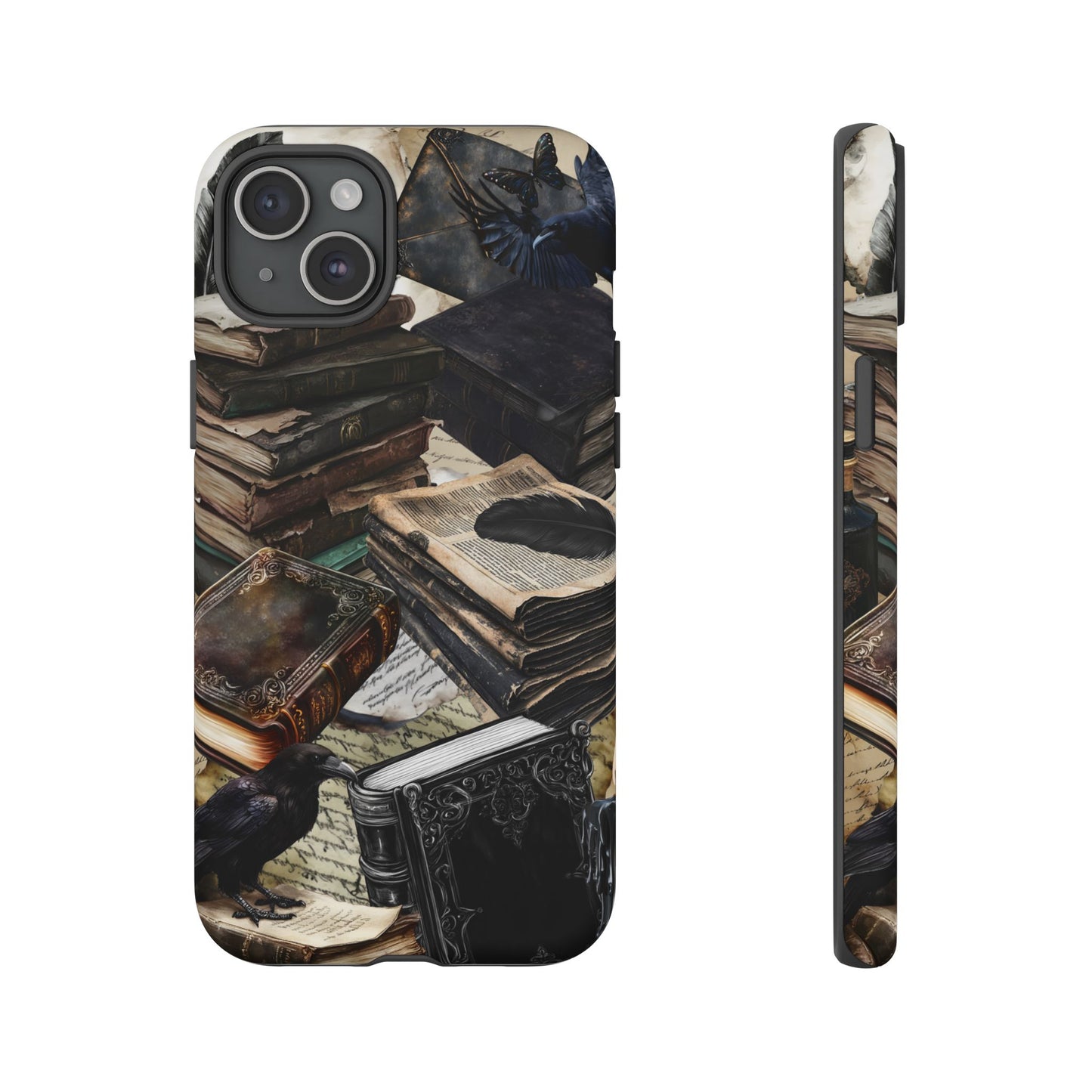 Dark Academia Collage Phone Case for iPhone 16 15 14 13 12 11, Samsung Galaxy & Google Pixel