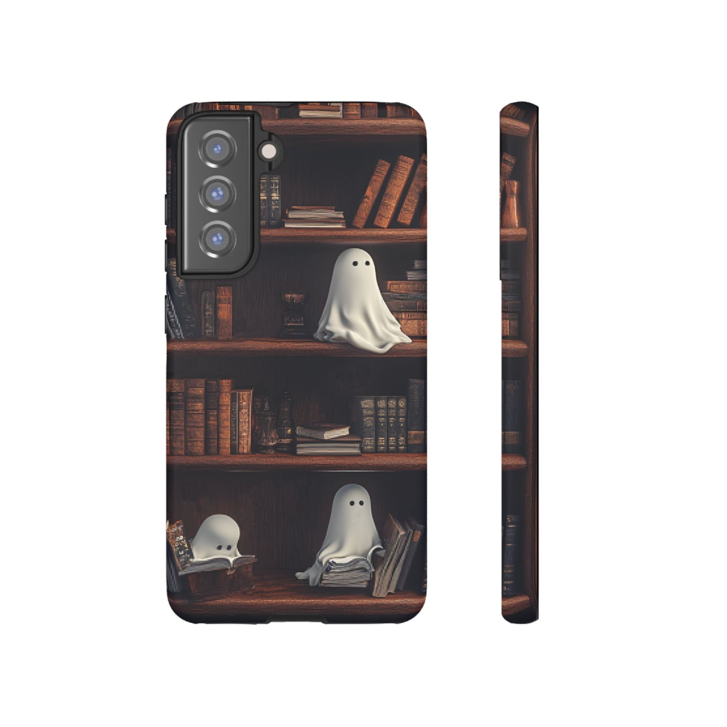 Bookish Ghost Phone Case - iPhone 16 15 14 13 12 11, Samsung Galaxy & Google Pixel Phone Covers