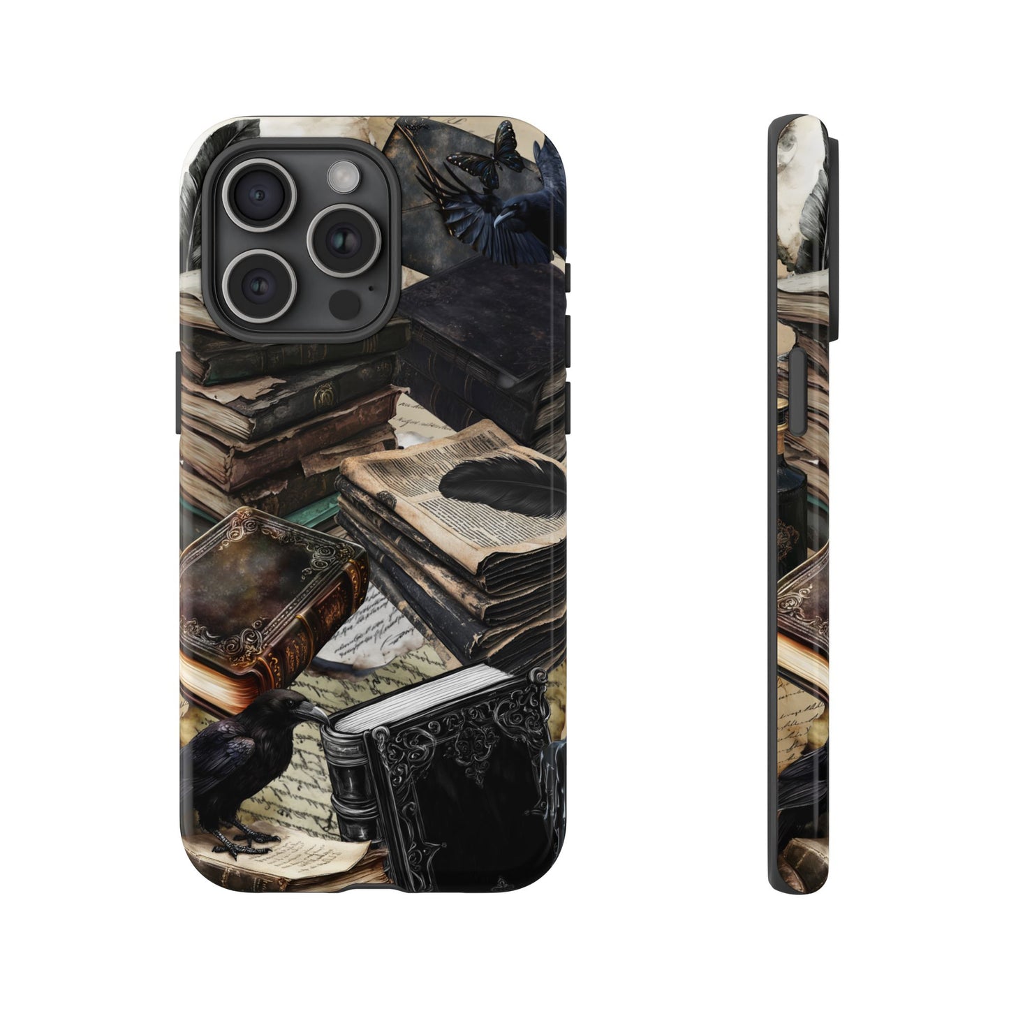 Dark Academia Collage Phone Case - iPhone 16 15 14 13 12 11, Samsung Galaxy & Google Pixel Phone Covers