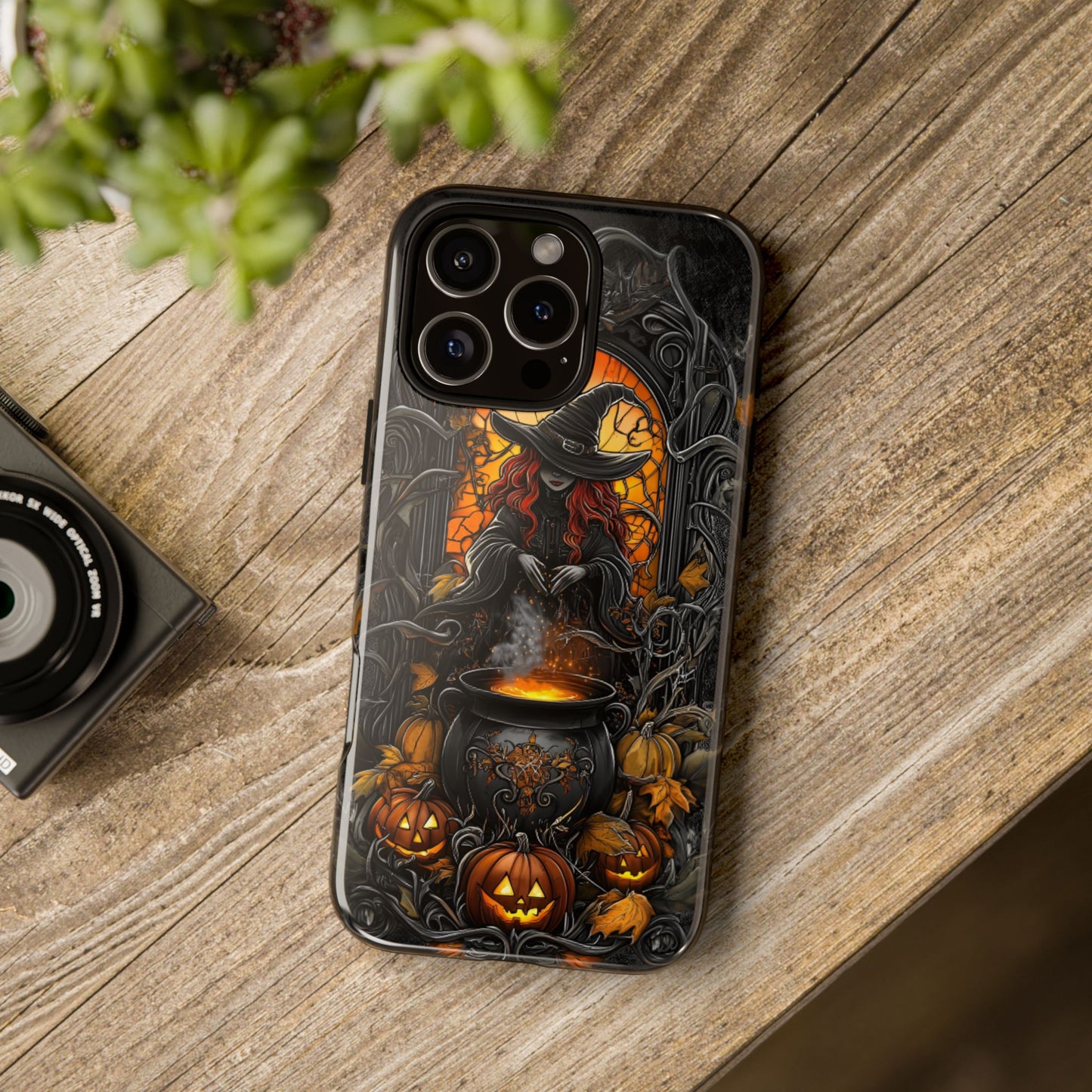 Halloween Witch Phone Case - Magic Witchy Phone Cases - iPhone 16 15 14 13 12 11, Samsung Galaxy & Google Pixel Phone Covers