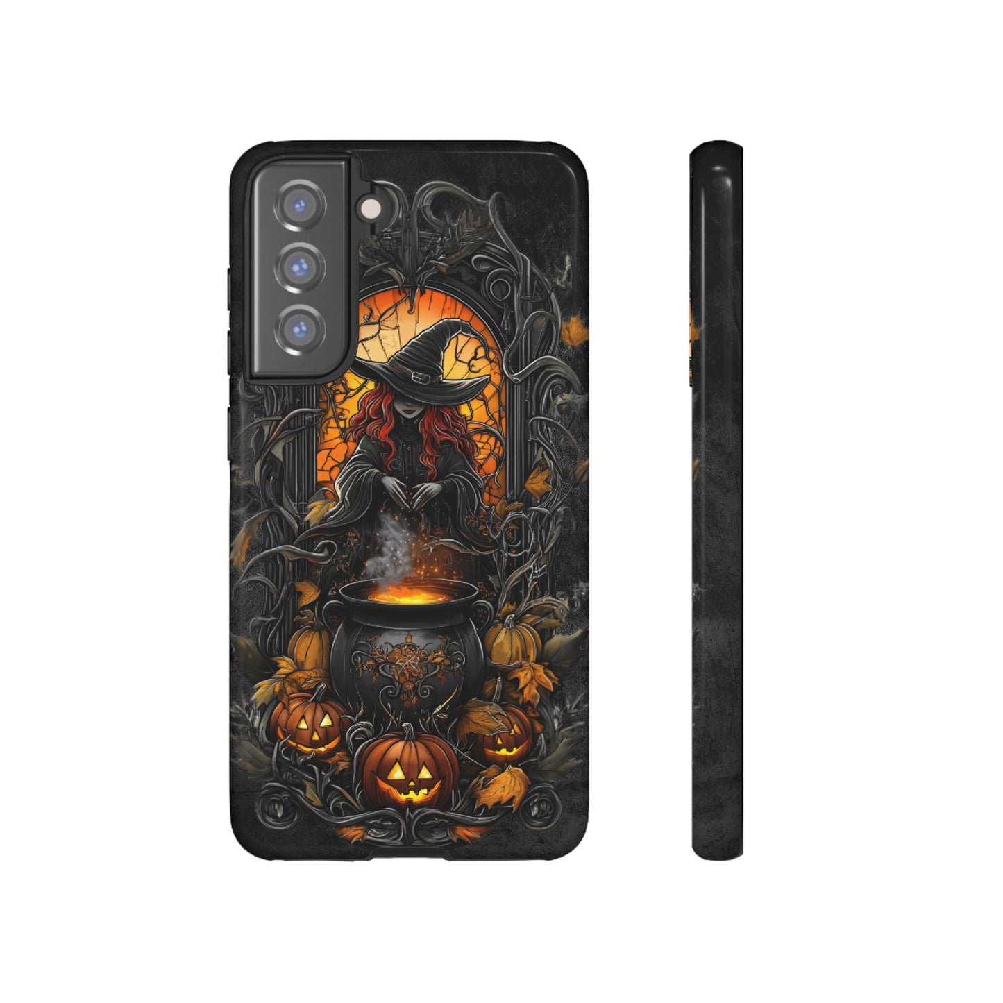 Halloween Witch Phone Case - Magic Witchy Phone Cases - iPhone 16 15 14 13 12 11, Samsung Galaxy & Google Pixel Phone Covers