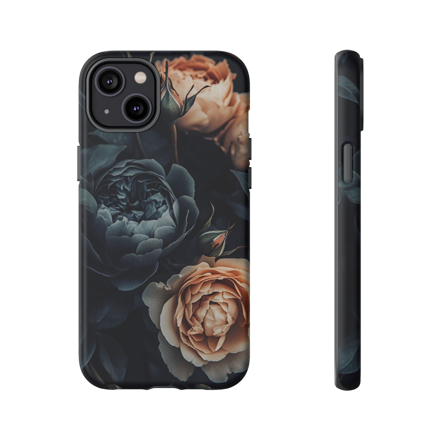 Floral Dark Academia Phone Case - Victorian Goth Phone Cases for iPhone 16 15 14 13 12 11, Samsung Galaxy & Google Pixel