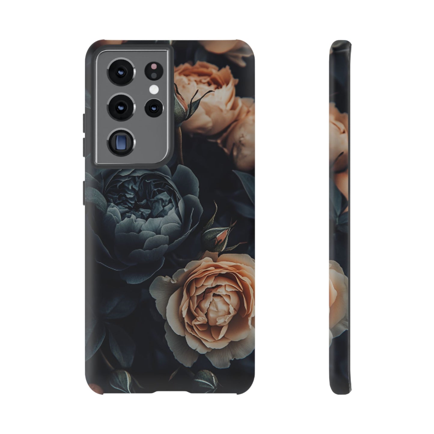 Floral Dark Academia Phone Case - Victorian Goth Phone Cases for iPhone 16 15 14 13 12 11, Samsung Galaxy & Google Pixel