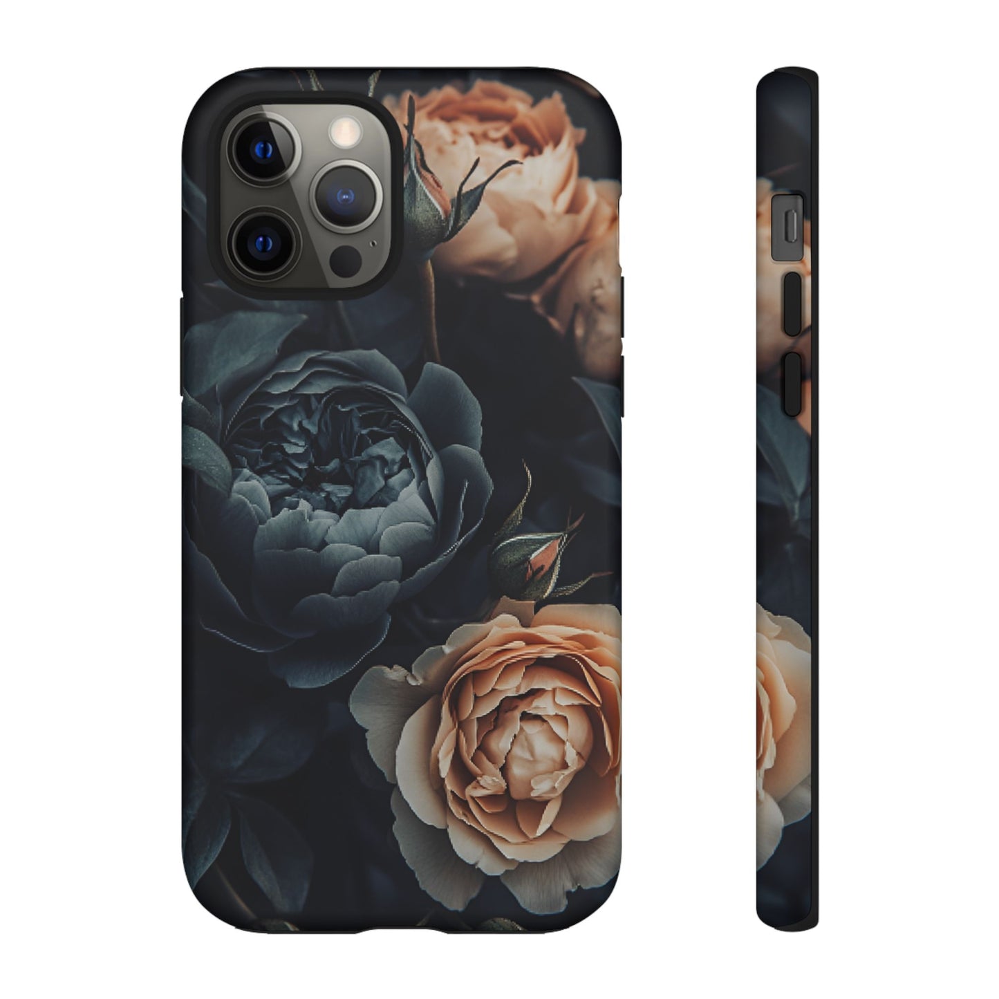 Floral Dark Academia Phone Case - Victorian Goth Phone Cases - iPhone 16 15 14 13 12 11, Samsung Galaxy & Google Pixel Phone Covers