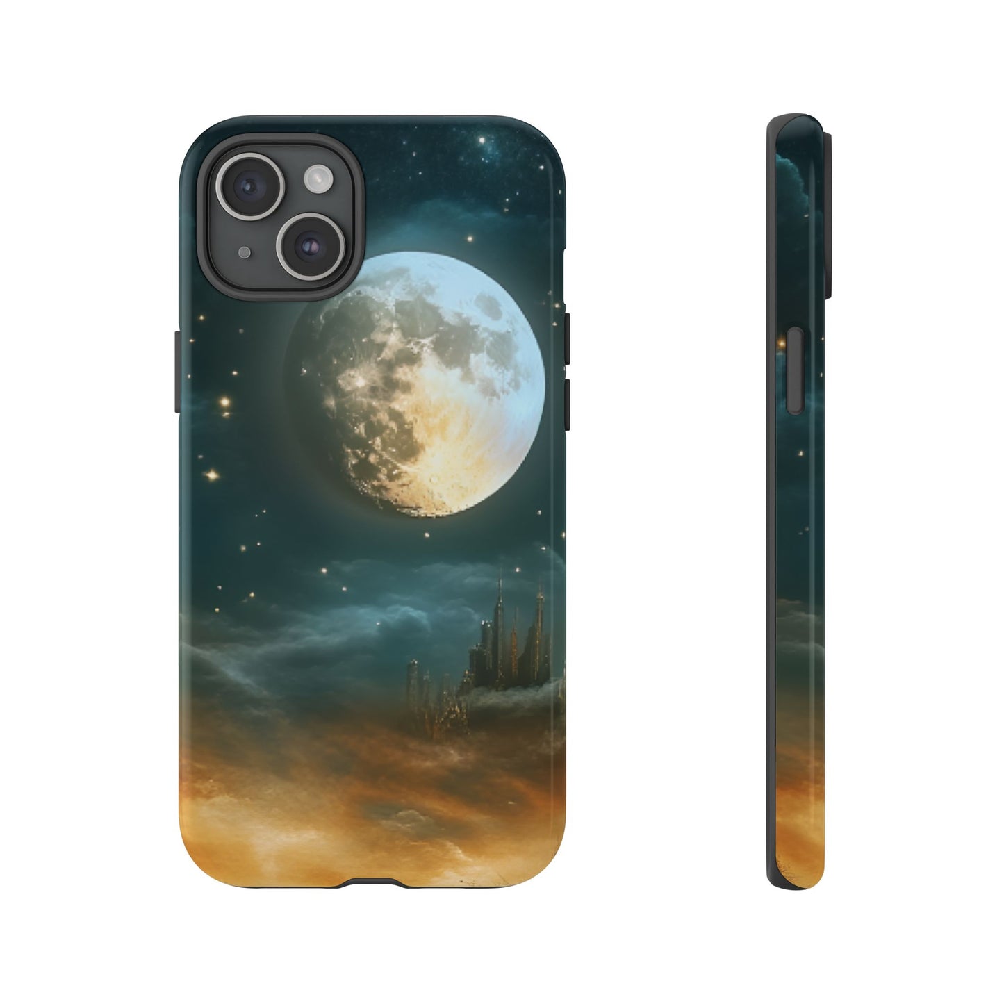 Space Phone Case - Planet and Stars in Fantasy World for iPhone 16 15 14 13 12 11, Samsung Galaxy & Google Pixel