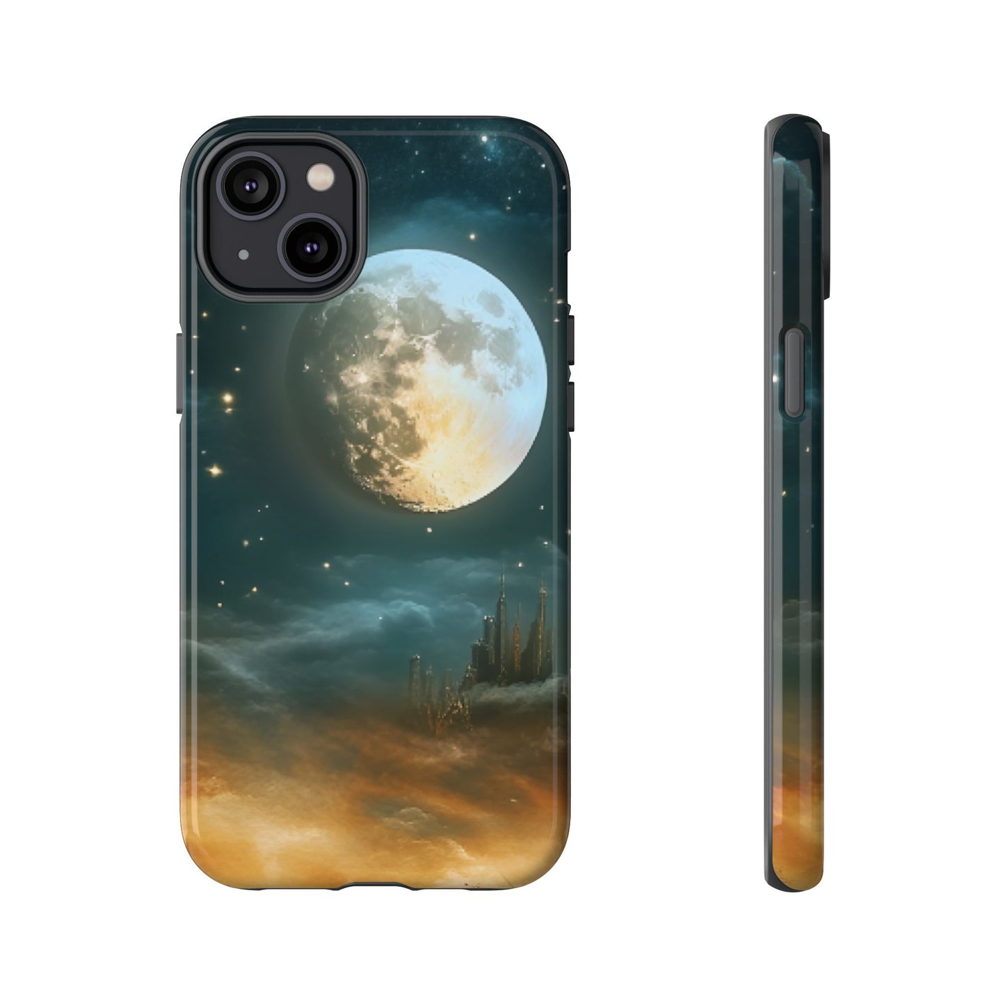 Space Phone Case - Planet and Stars in Fantasy World for iPhone 16 15 14 13 12 11, Samsung Galaxy & Google Pixel