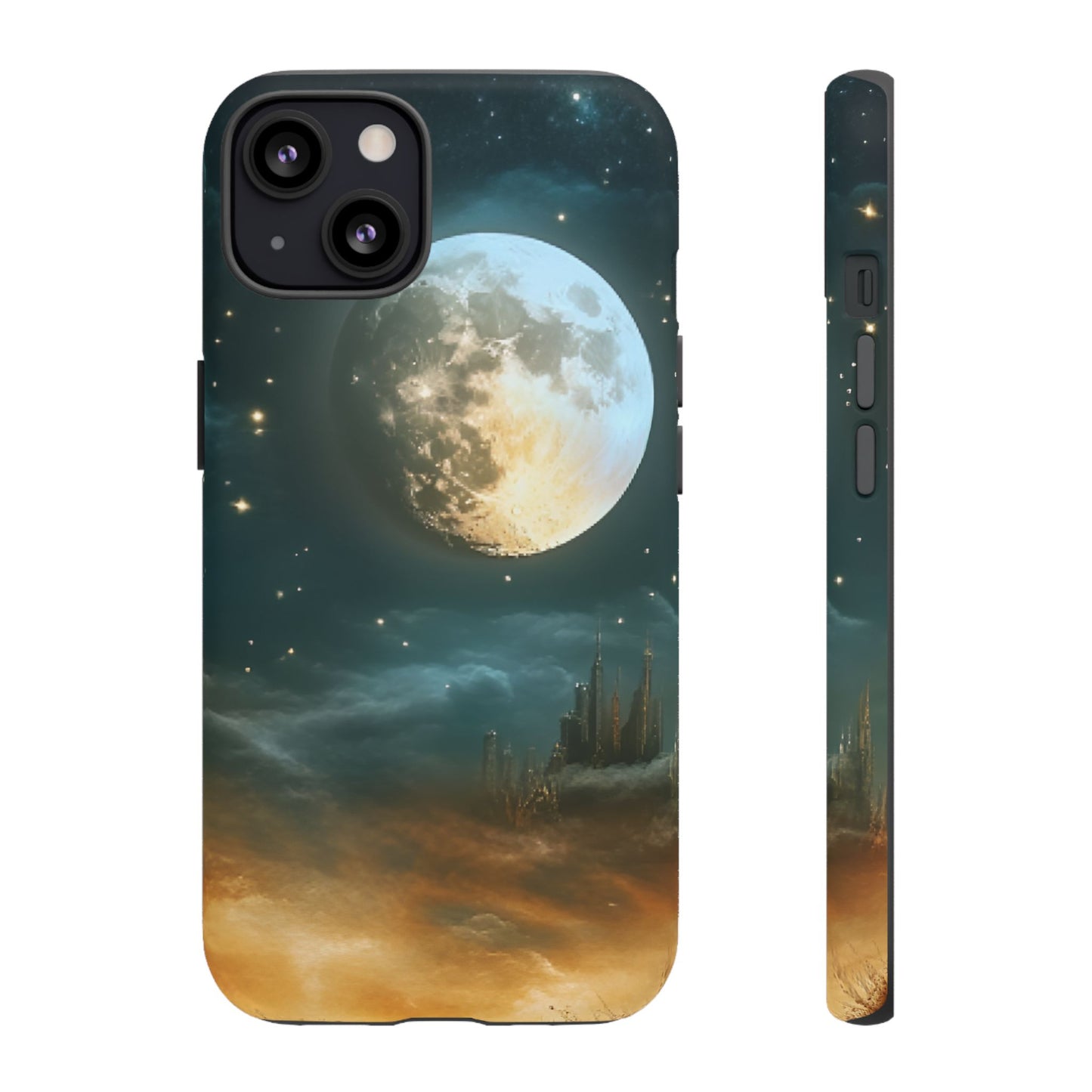 Space Phone Case - Planet and Stars in Fantasy World for iPhone 16 15 14 13 12 11, Samsung Galaxy & Google Pixel