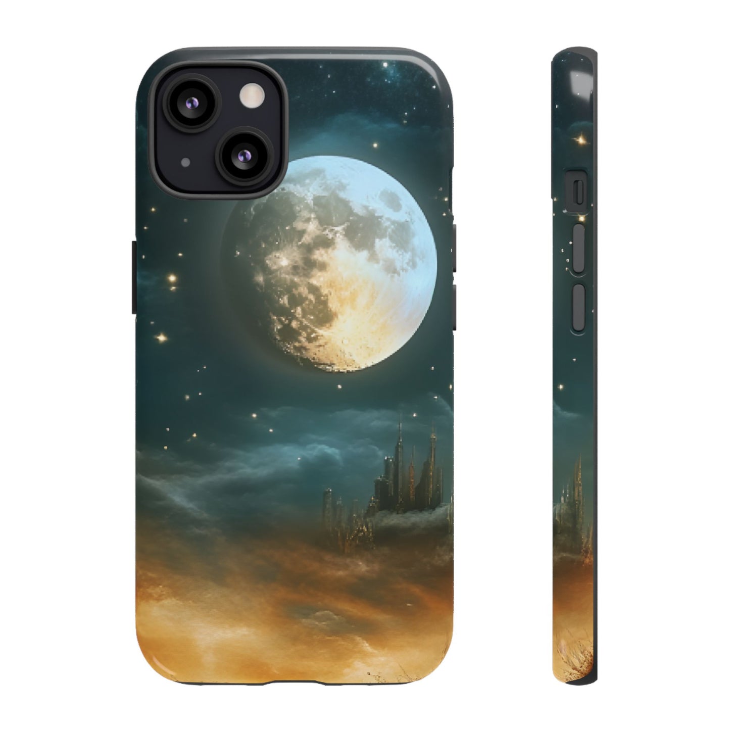 Space Phone Case - Planet and Stars in Fantasy World for iPhone 16 15 14 13 12 11, Samsung Galaxy & Google Pixel