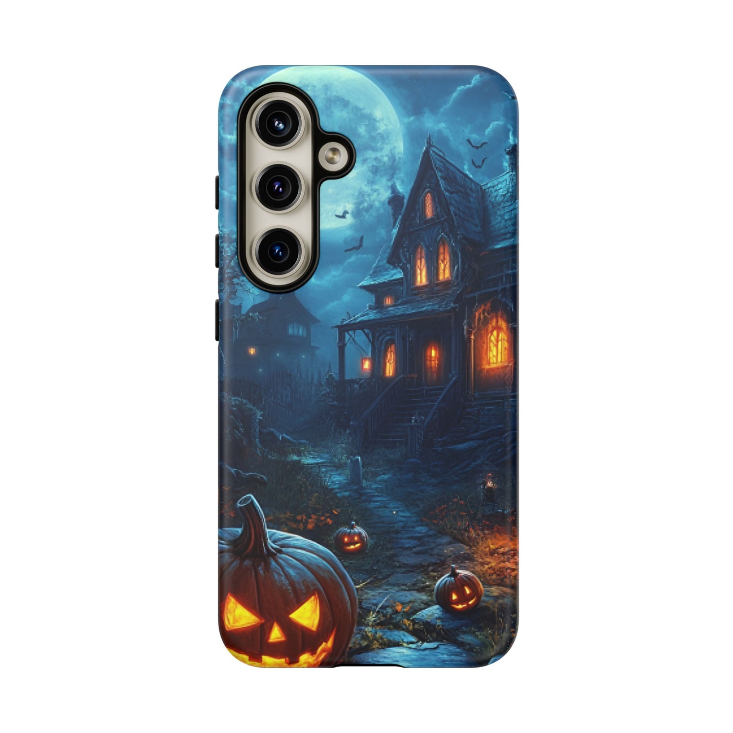 Halloween Haunted  House Phone Case - Spooky & Scary Phone Cases for iPhone 16 15 14 13 12 11, Samsung Galaxy & Google Pixel