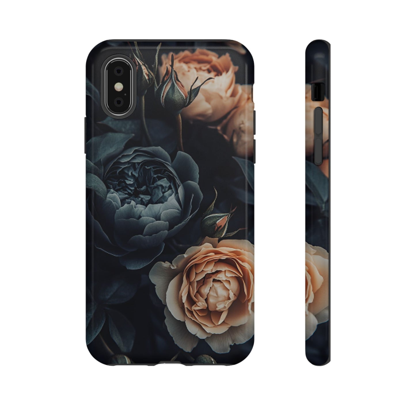 Floral Dark Academia Phone Case - Victorian Goth Phone Cases - iPhone 16 15 14 13 12 11, Samsung Galaxy & Google Pixel Phone Covers - Boo and Bewear