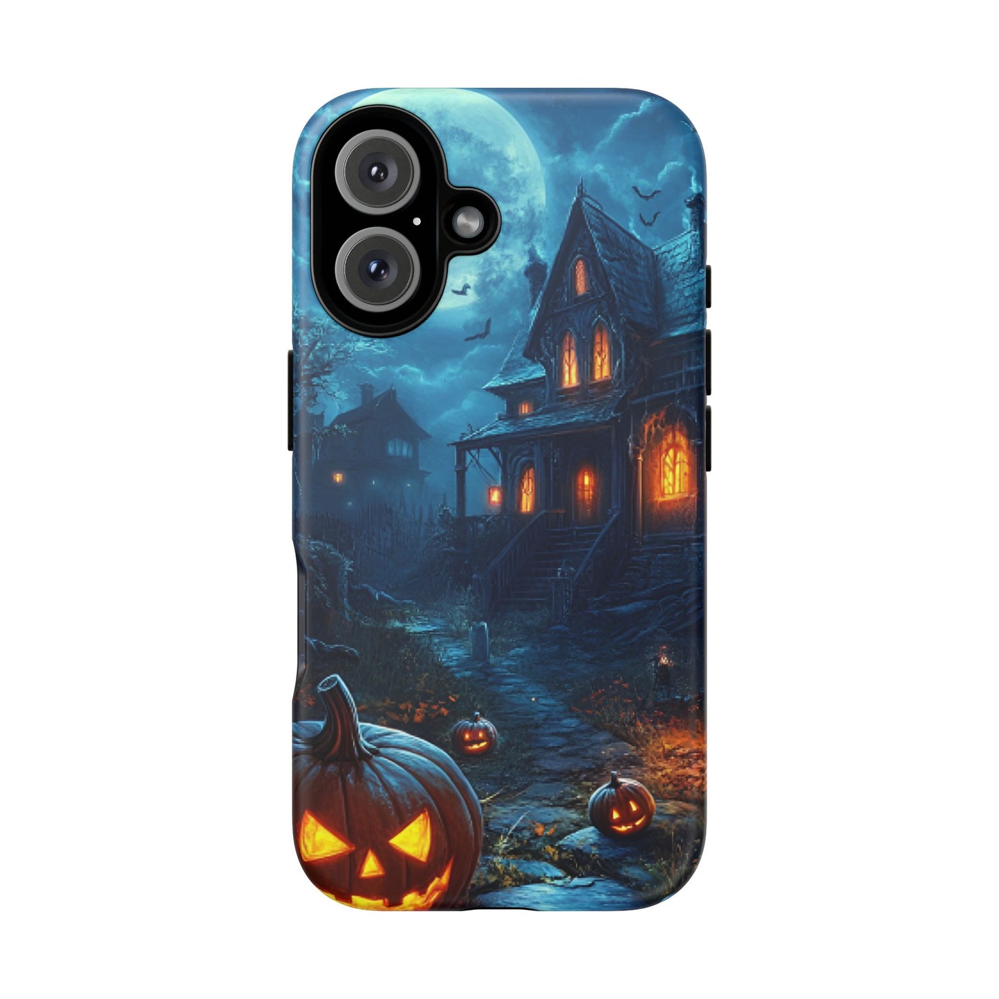 Halloween Haunted  House Phone Case - Spooky & Scary Phone Cases for iPhone 16 15 14 13 12 11, Samsung Galaxy & Google Pixel