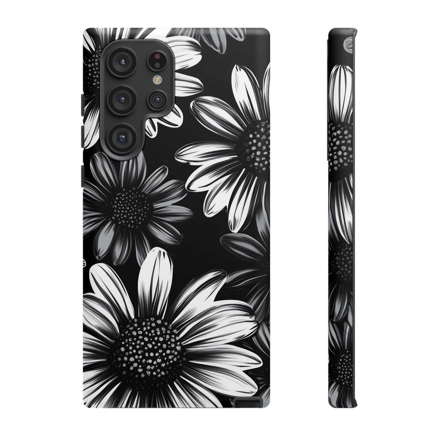 Daisy Phone Case - Dark Gothic Flower Phone Cases - iPhone 16 15 14 13 12 11, Samsung Galaxy & Google Pixel Phone Covers