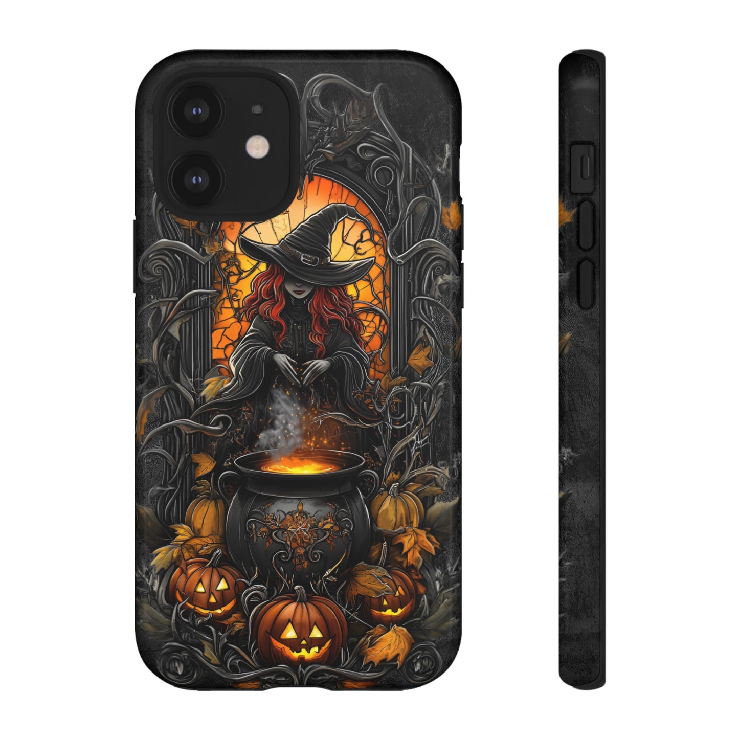 Halloween Witch Phone Case - Magic Witchy Phone Cases for iPhone 16 15 14 13 12 11, Samsung Galaxy & Google Pixel