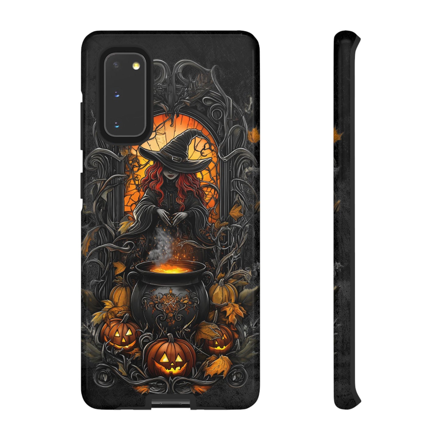 Halloween Witch Phone Case - Magic Witchy Phone Cases - iPhone 16 15 14 13 12 11, Samsung Galaxy & Google Pixel Phone Covers - Boo and Bewear