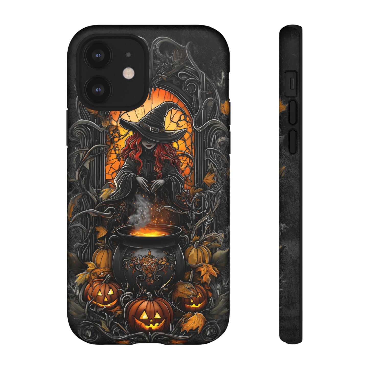 Halloween Witch Phone Case - Magic Witchy Phone Cases for iPhone 16 15 14 13 12 11, Samsung Galaxy & Google Pixel