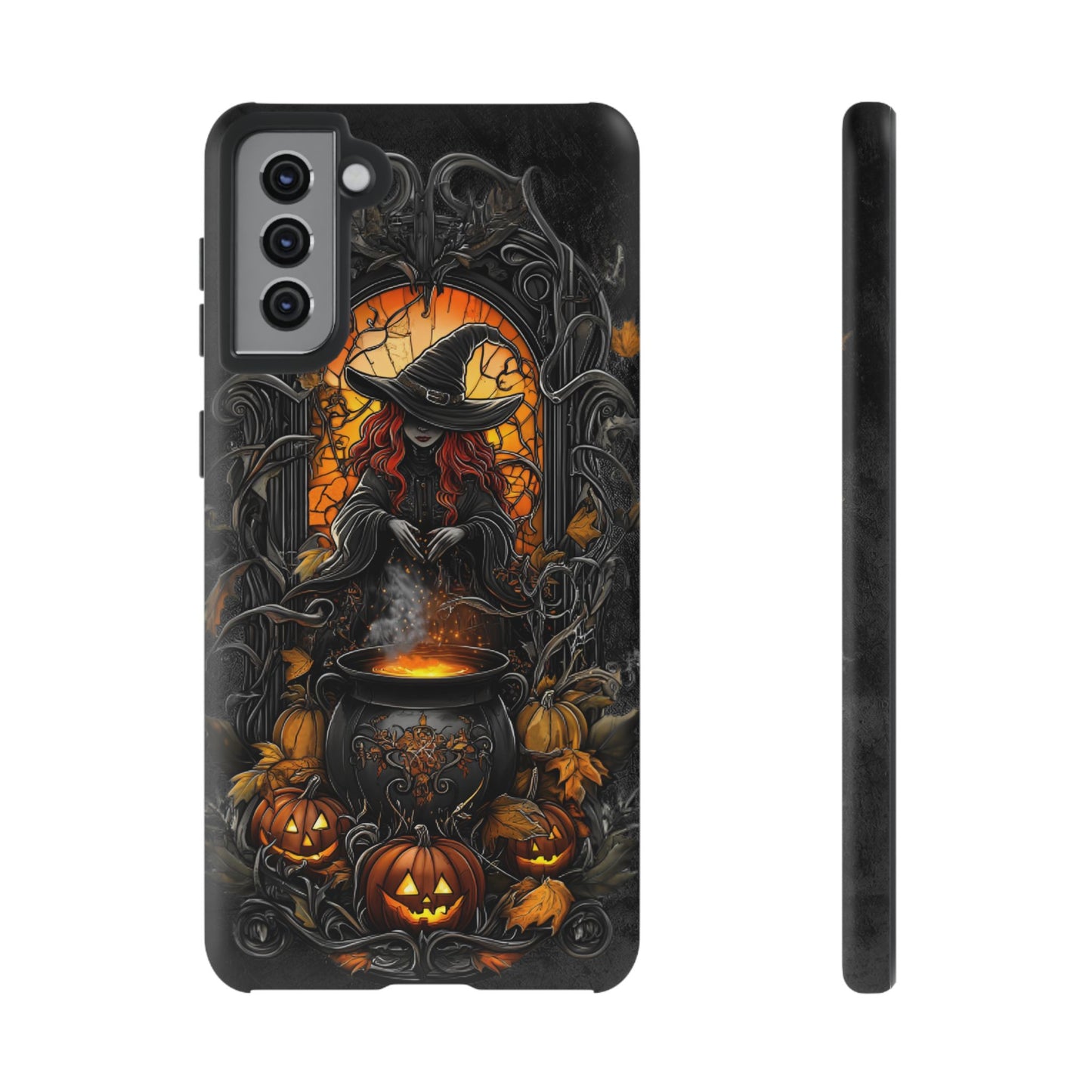 Halloween Witch Phone Case - Magic Witchy Phone Cases - iPhone 16 15 14 13 12 11, Samsung Galaxy & Google Pixel Phone Covers