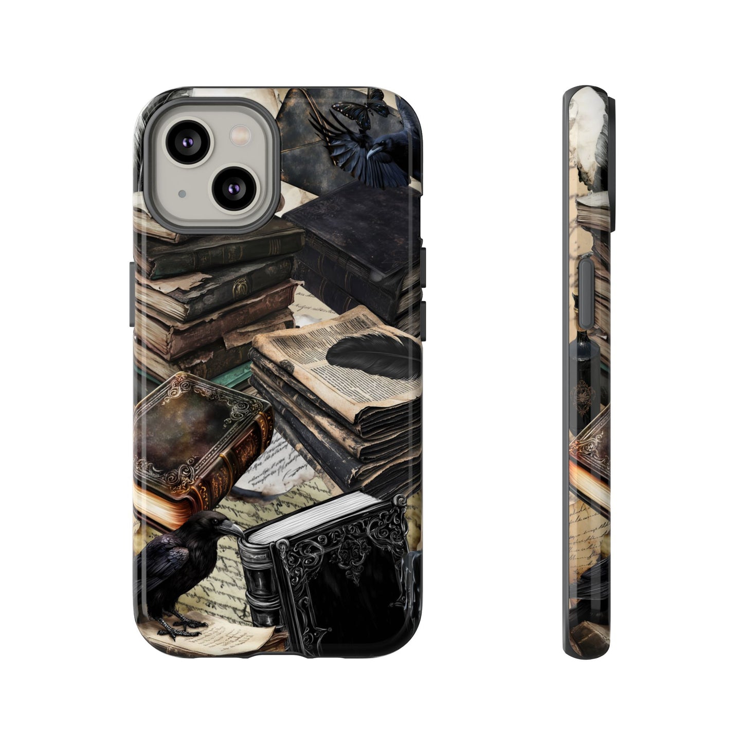 Dark Academia Collage Phone Case - iPhone 16 15 14 13 12 11, Samsung Galaxy & Google Pixel Phone Covers