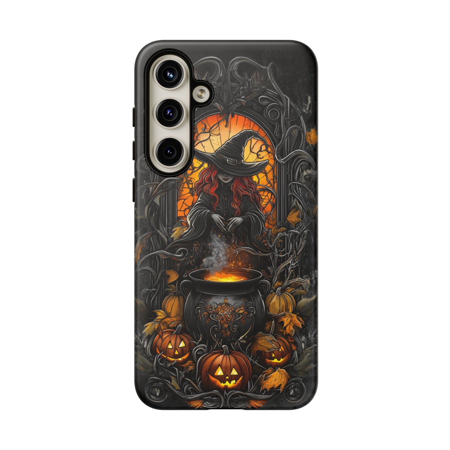 Halloween Witch Phone Case - Magic Witchy Phone Cases for iPhone 16 15 14 13 12 11, Samsung Galaxy & Google Pixel