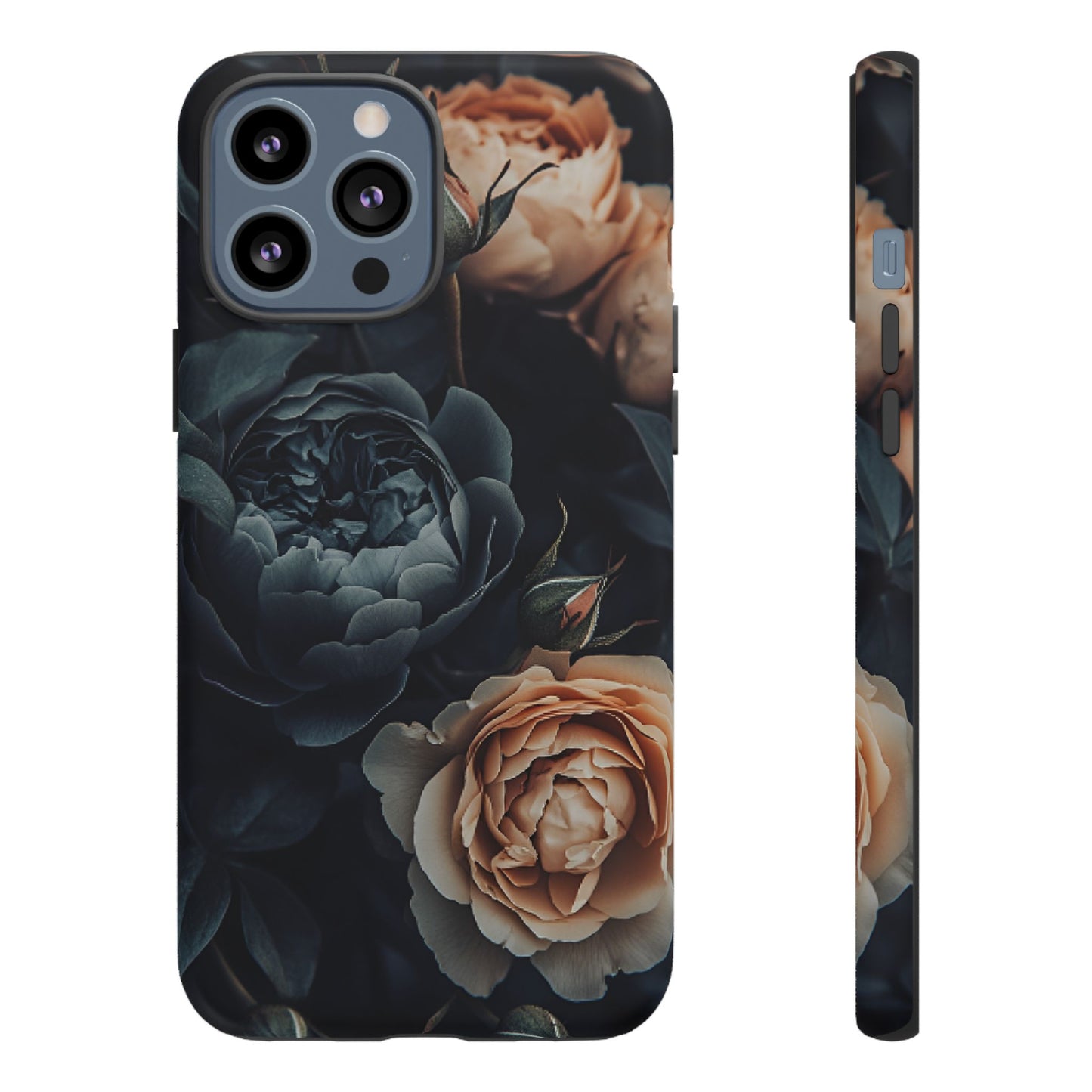 Floral Dark Academia Phone Case - Victorian Goth Phone Cases - iPhone 16 15 14 13 12 11, Samsung Galaxy & Google Pixel Phone Covers