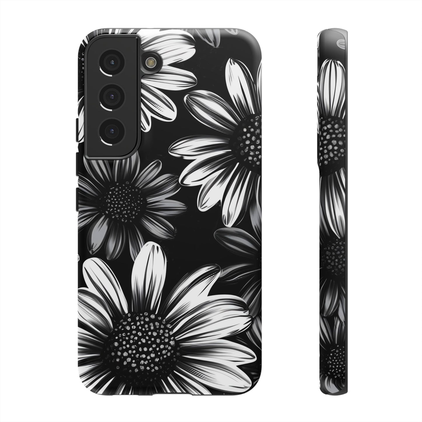 Daisy Phone Case - Dark Gothic Flower Phone Cases - iPhone 16 15 14 13 12 11, Samsung Galaxy & Google Pixel Phone Covers